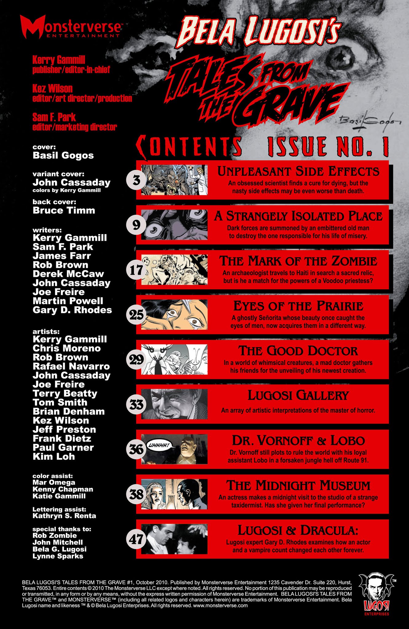 Read online Bela Lugosi's Tales from the Grave comic -  Issue #1 - 4