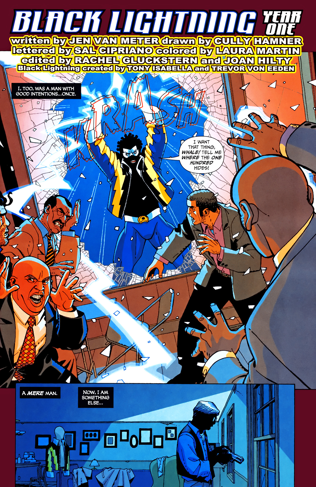 Read online Black Lightning: Year One comic -  Issue #4 - 2