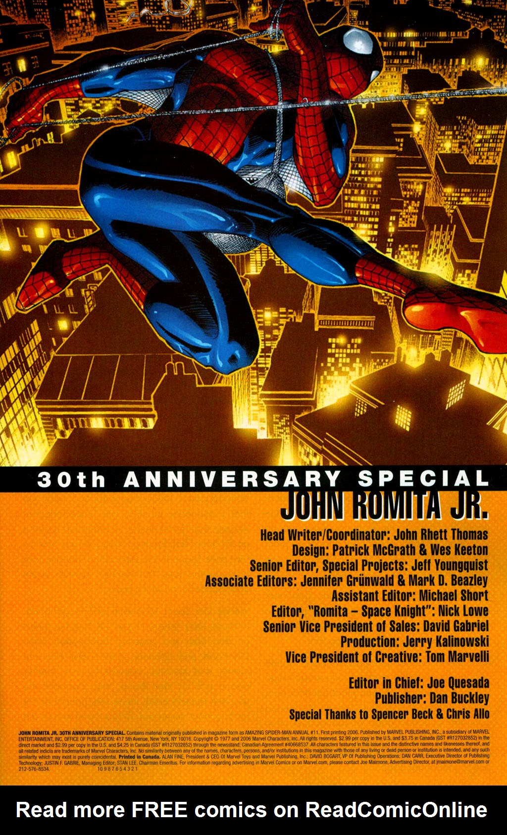 Read online John Romita Jr. 30th Anniversary Special comic -  Issue # Full - 2