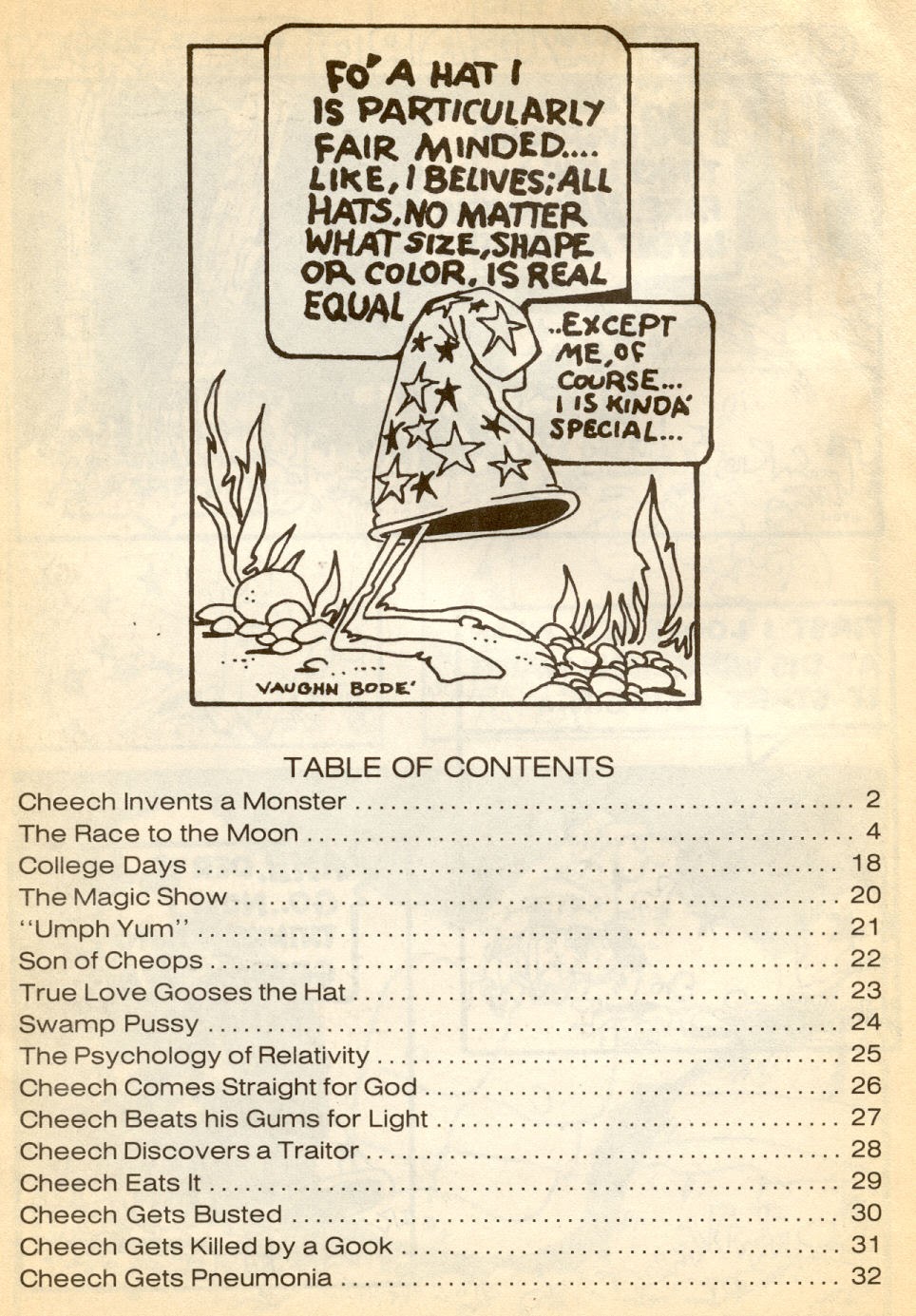 Read online Complete Cheech Wizard comic -  Issue #1 - 4