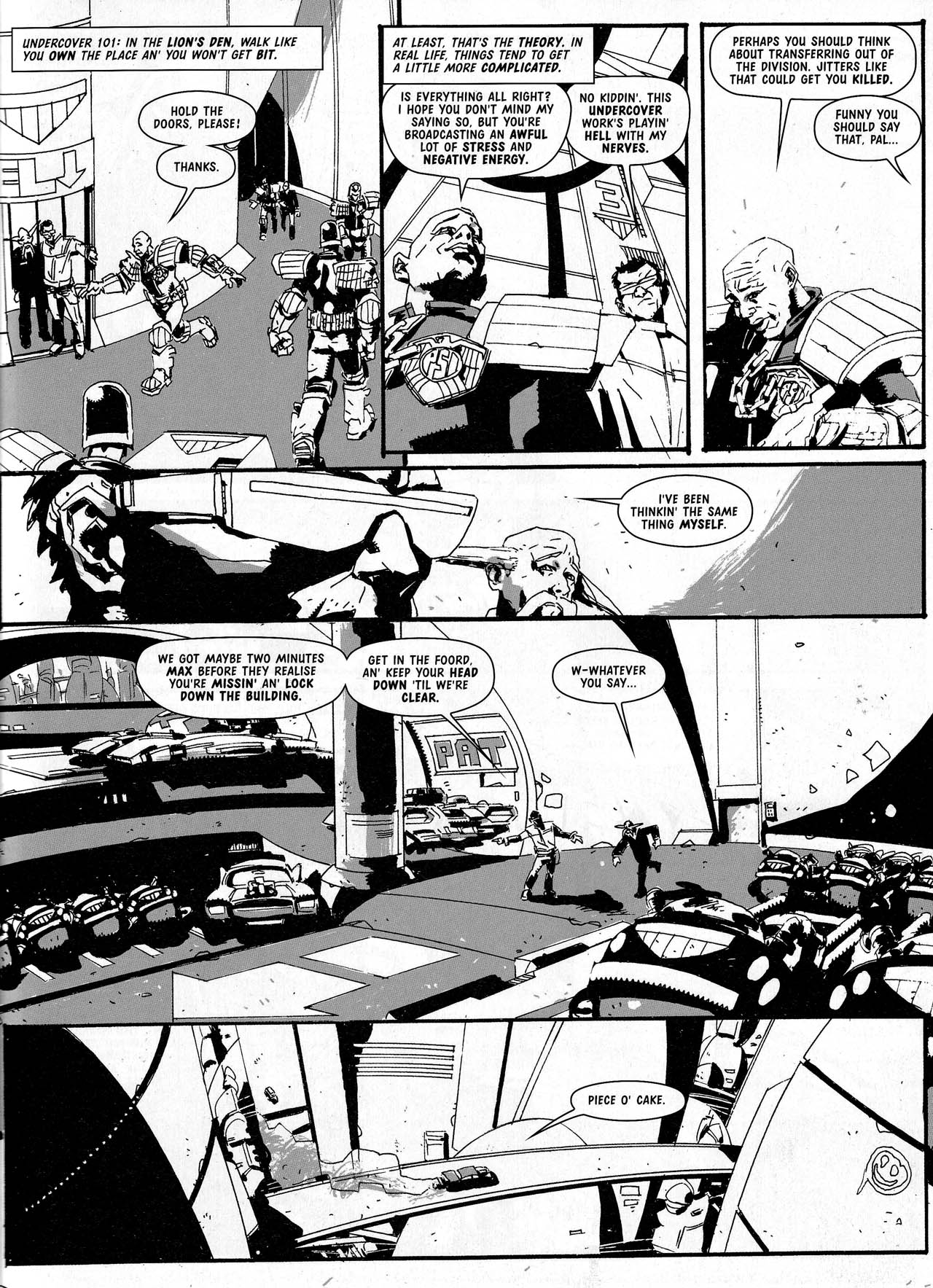 Read online Judge Dredd Megazine (vol. 3) comic -  Issue #68 - 21