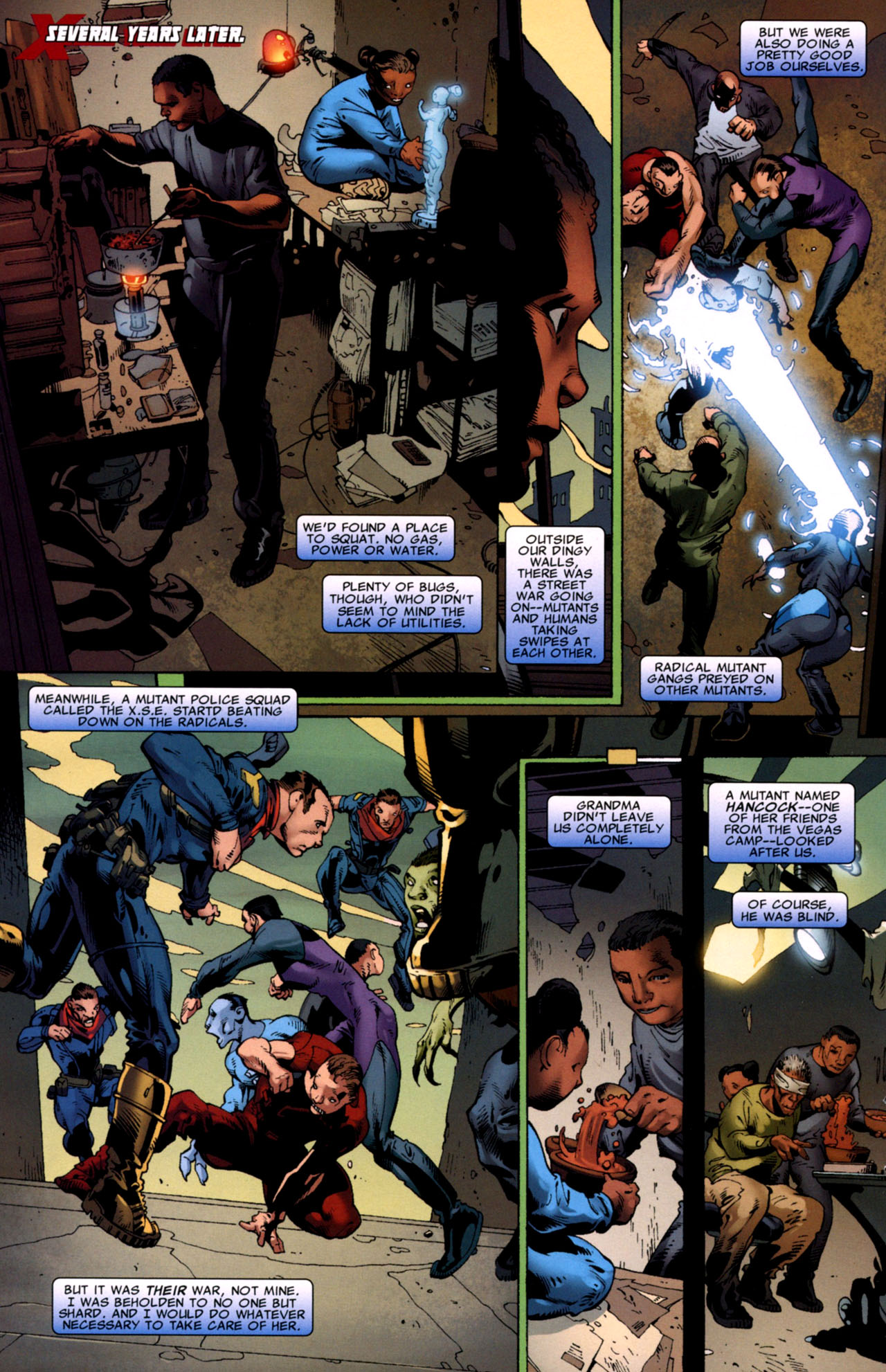 Read online X-Men: The Times and Life of Lucas Bishop comic -  Issue #2 - 14