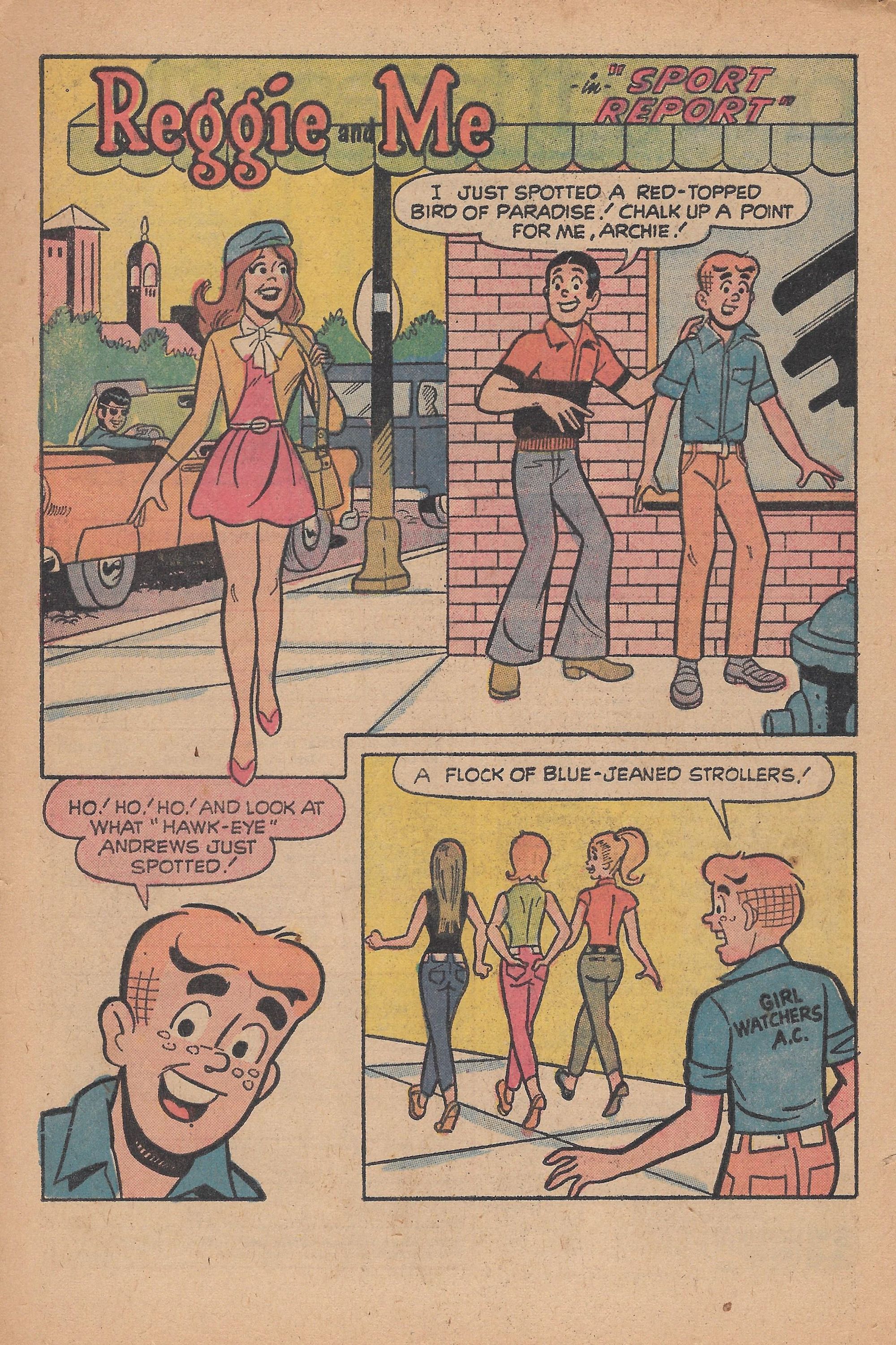 Read online Reggie and Me (1966) comic -  Issue #63 - 28