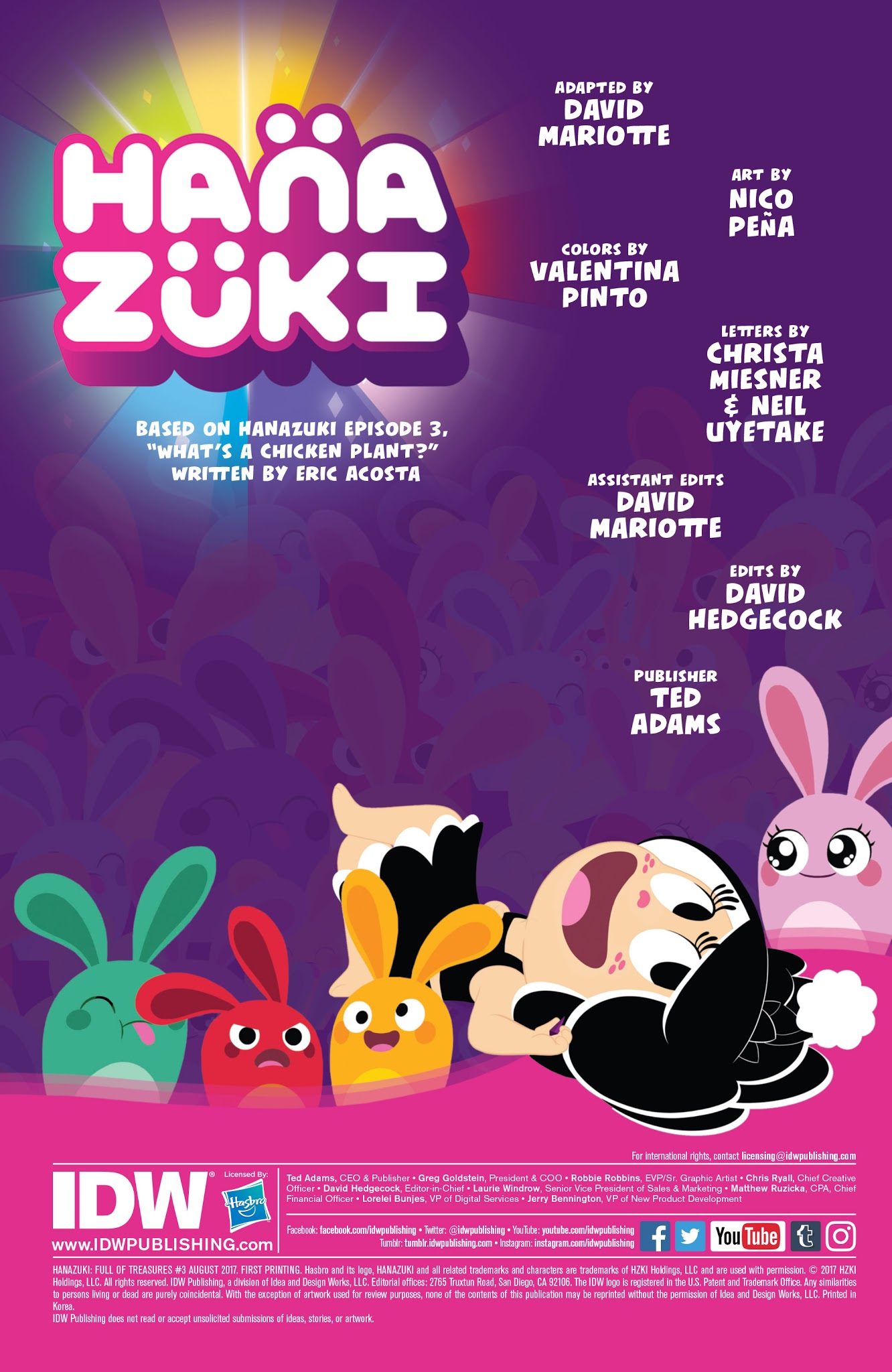 Read online Hanazuki: Full of Treasures comic -  Issue #3 - 2