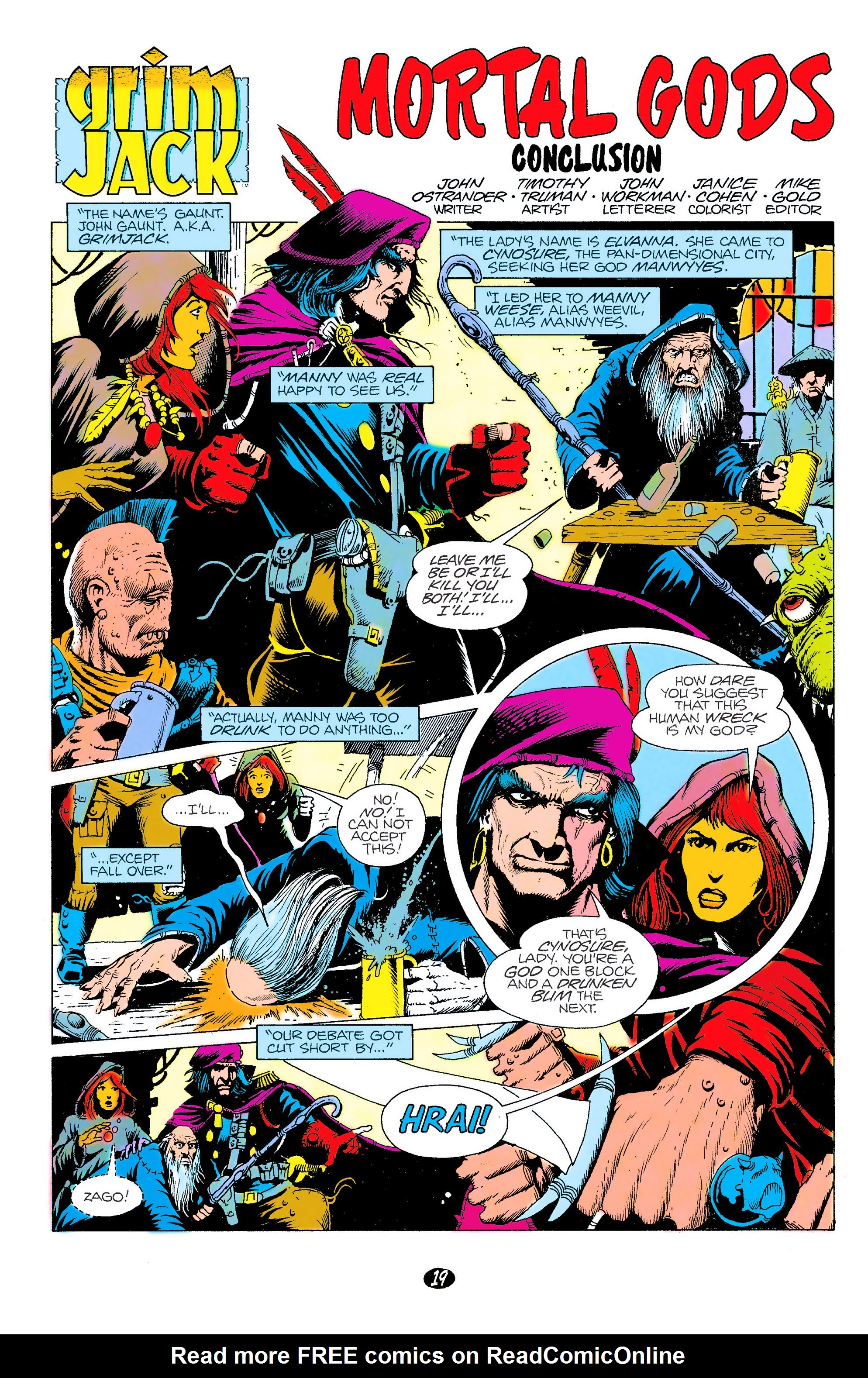 Read online Grimjack comic -  Issue # _TPB 1 - 20