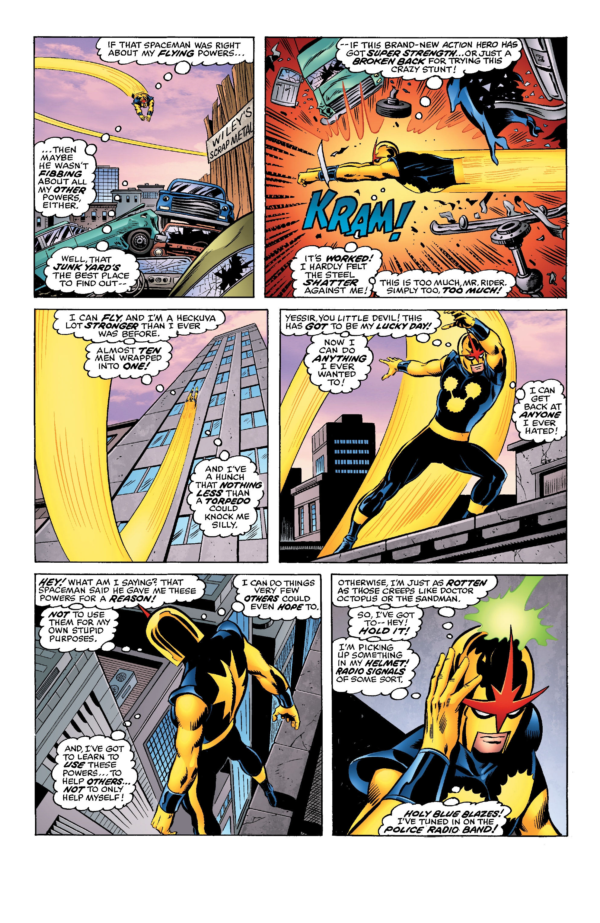 Read online Nova: Origin of Richard Rider comic -  Issue # Full - 17