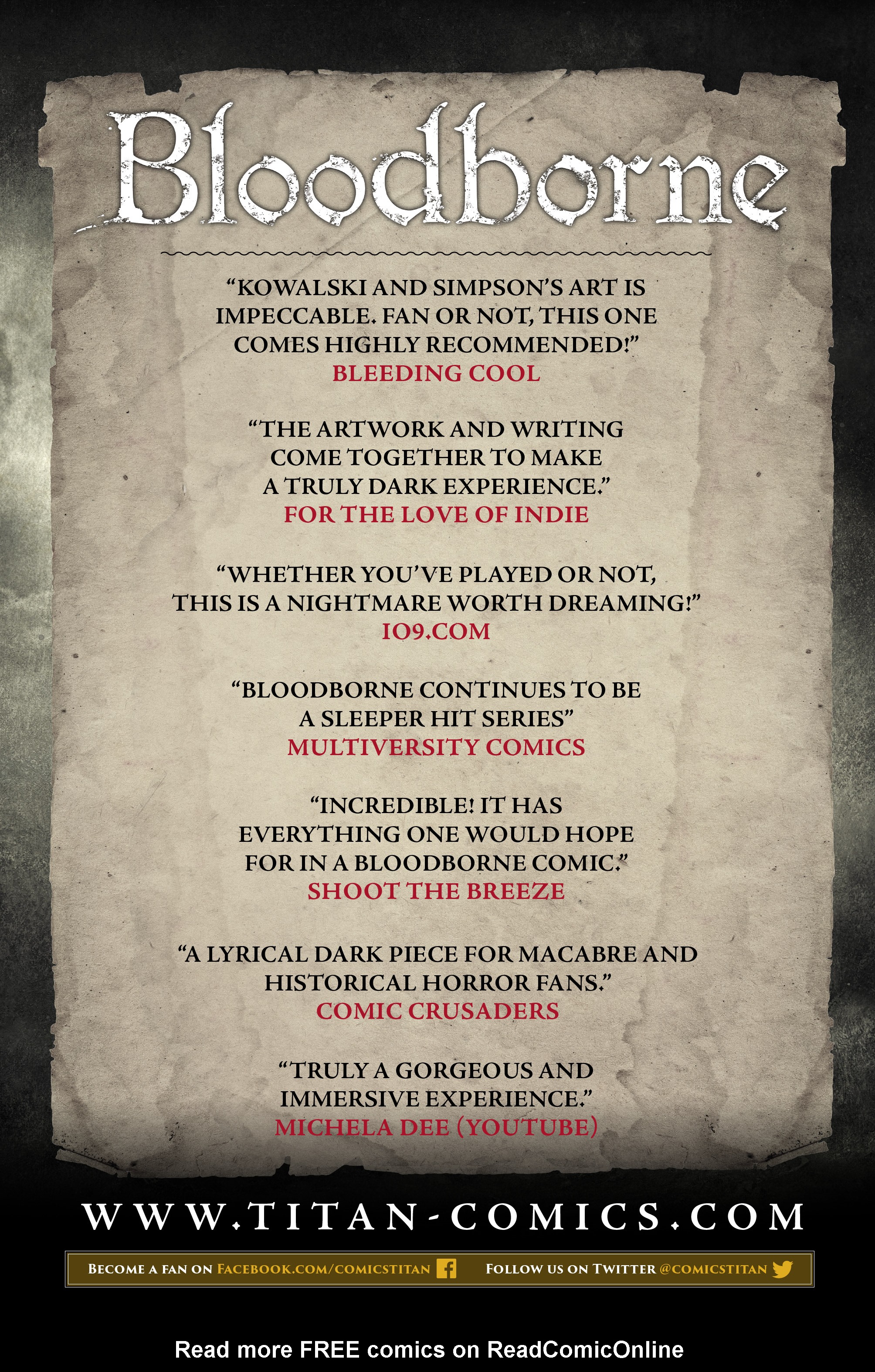 Read online Bloodborne comic -  Issue #14 - 26