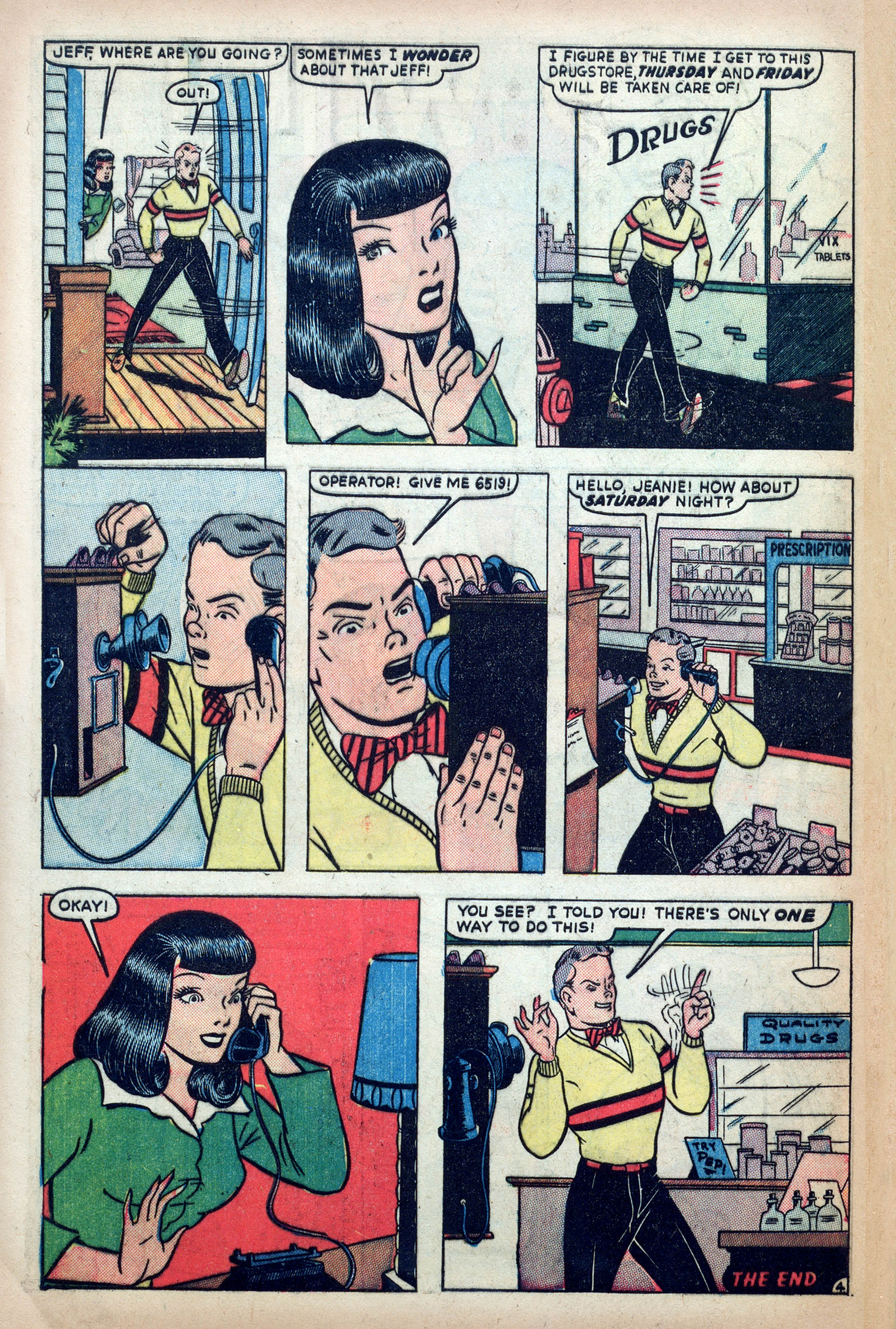 Read online Willie Comics (1946) comic -  Issue #15 - 40