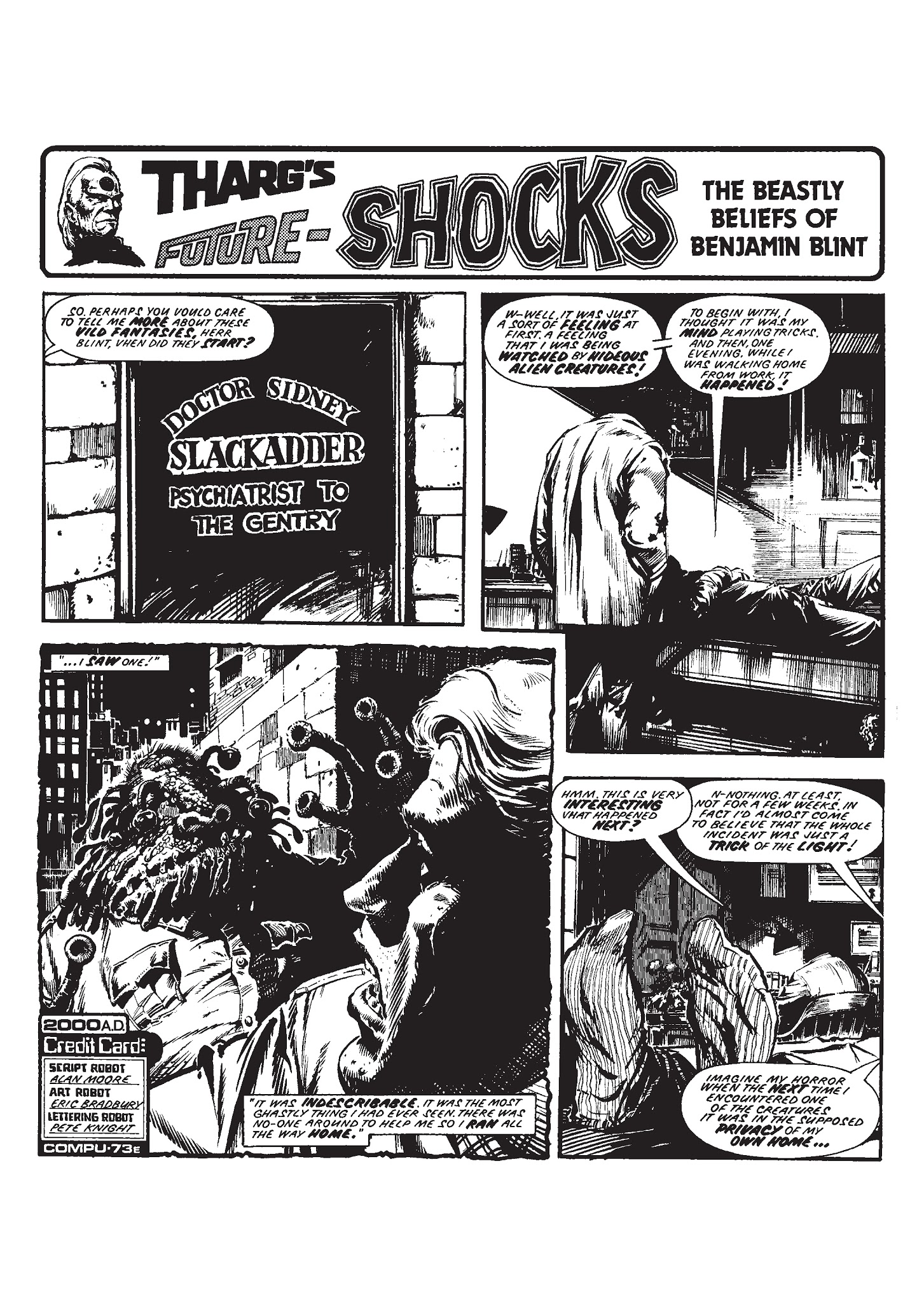 Read online The Complete Alan Moore Future Shocks comic -  Issue # TPB - 50