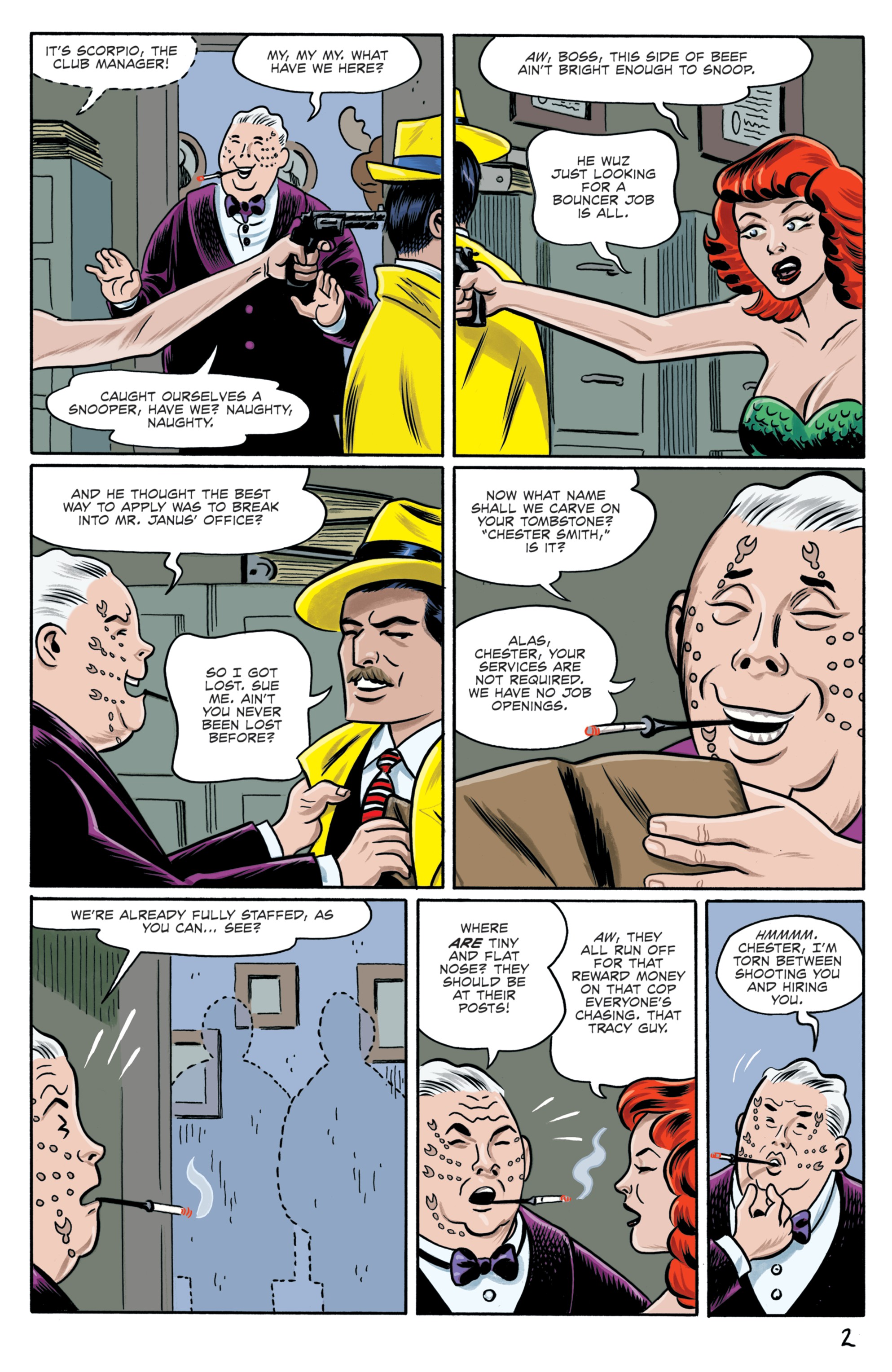 Read online Dick Tracy: Dead Or Alive comic -  Issue #4 - 4