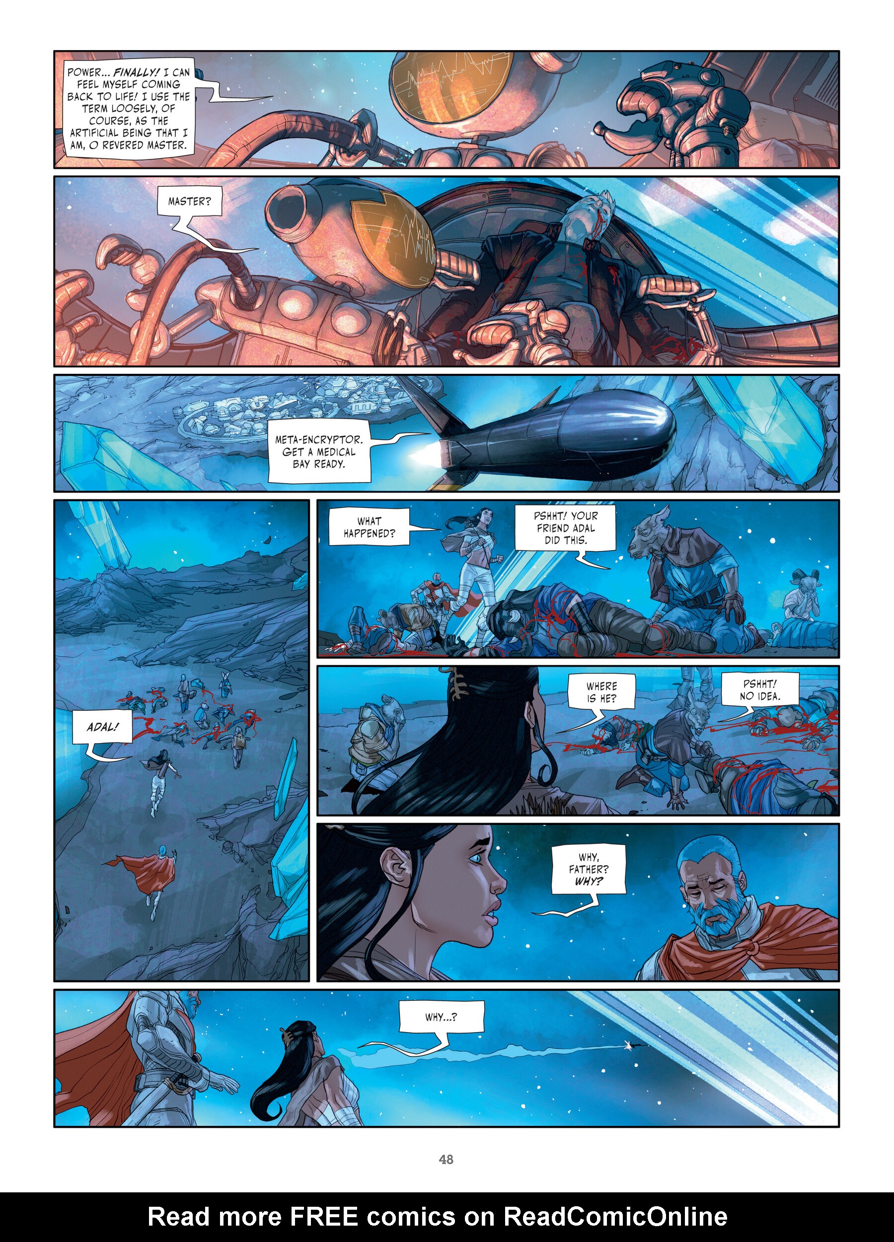 Read online The Metabaron comic -  Issue #7 - 47