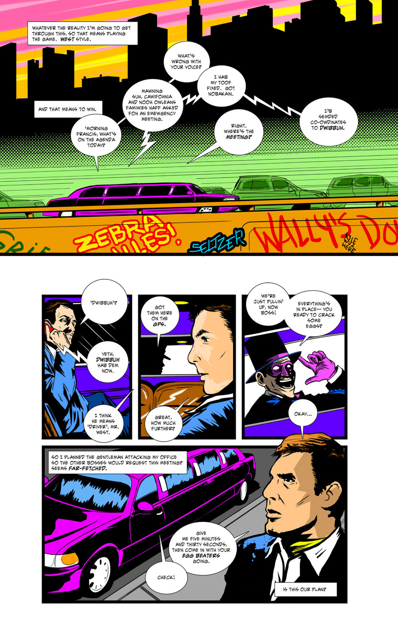 Read online The Mis-Adventures of Adam West (2012) comic -  Issue #5 - 12