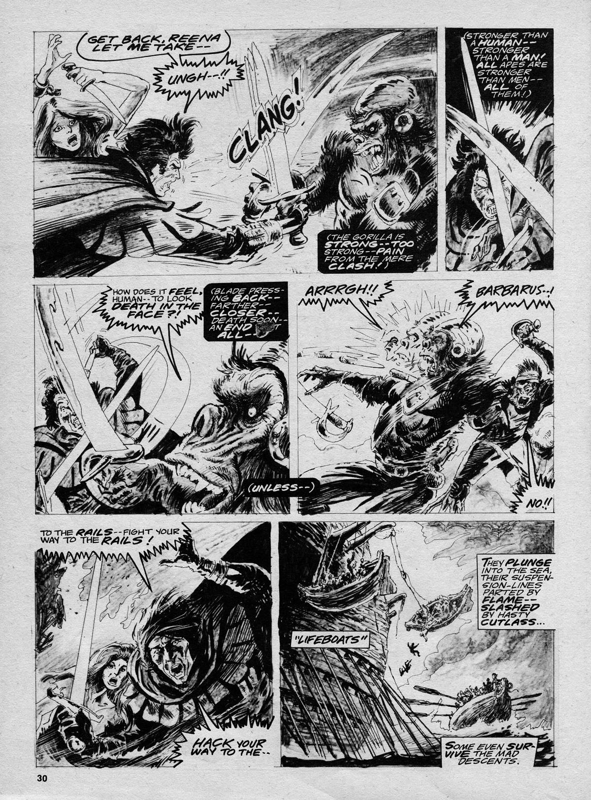 Read online Planet of the Apes comic -  Issue #12 - 30