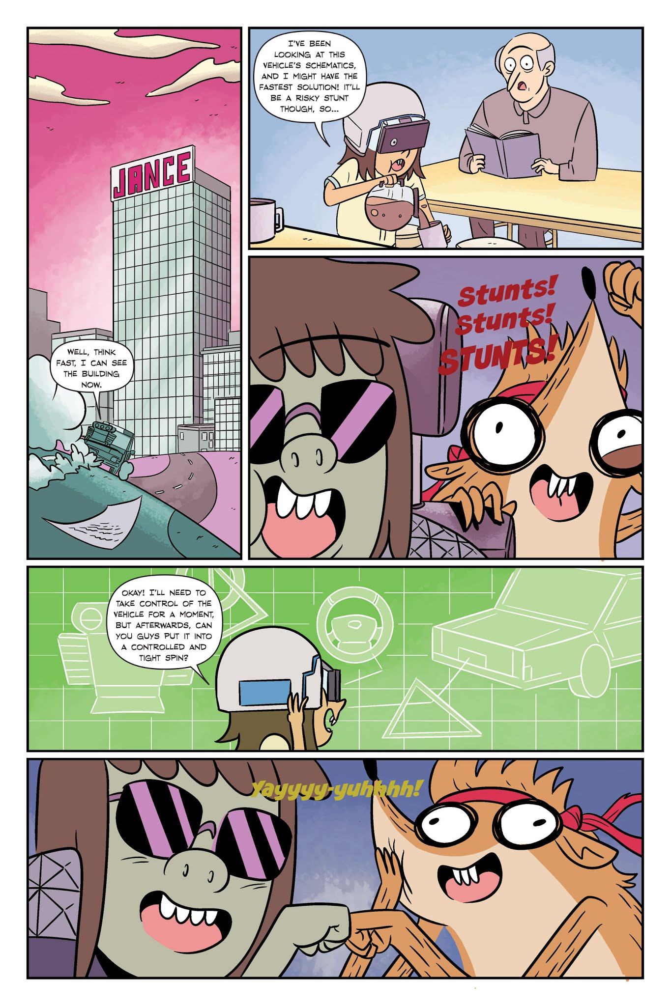 Read online Regular Show: Noir Means Noir, Buddy comic -  Issue # TPB (Part 1) - 88