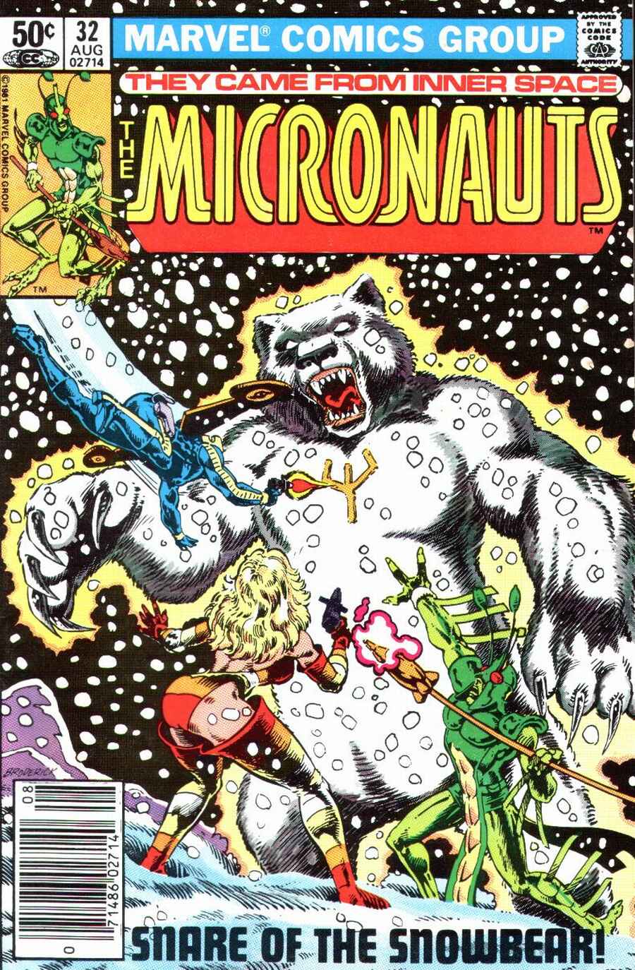 Read online Micronauts (1979) comic -  Issue #32 - 1