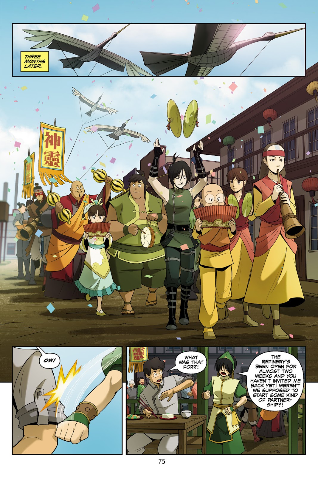 Nickelodeon Avatar: The Last Airbender - The Rift issue Part 3 - Page 76