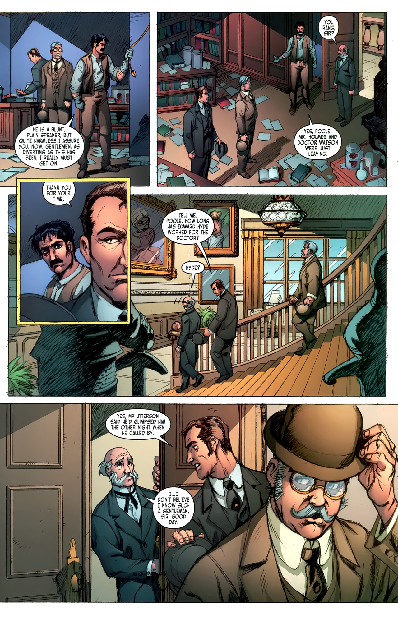 Read online Victorian Undead: Sherlock Holmes vs. Jekyll and Hyde comic -  Issue # Full - 19