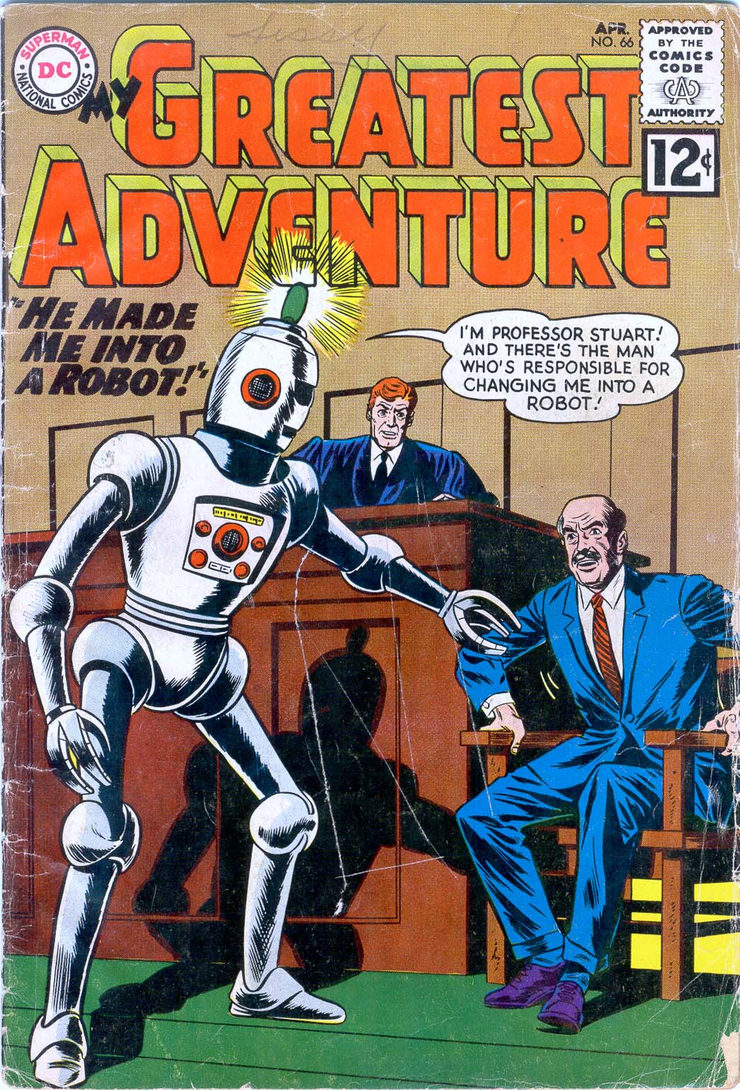 Read online My Greatest Adventure comic -  Issue #66 - 1