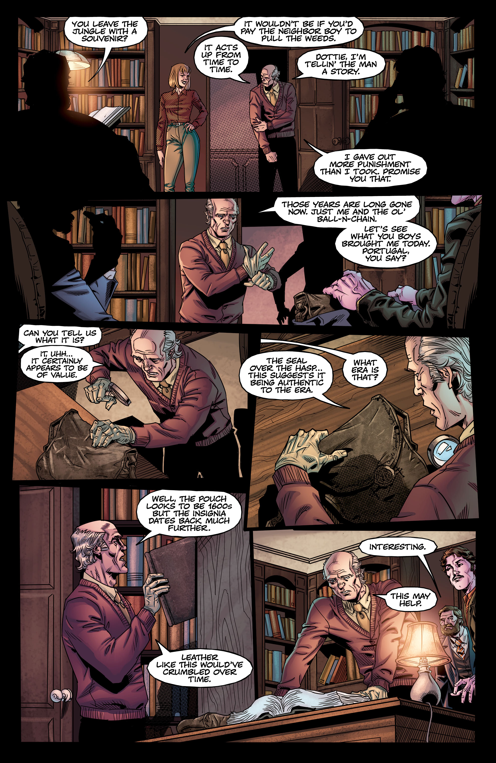 Read online Solomon's Men comic -  Issue #3 - 5