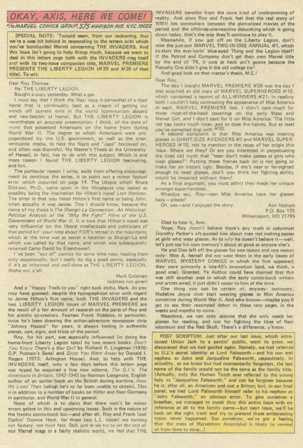 Read online The Invaders (1975) comic -  Issue #8 - 13