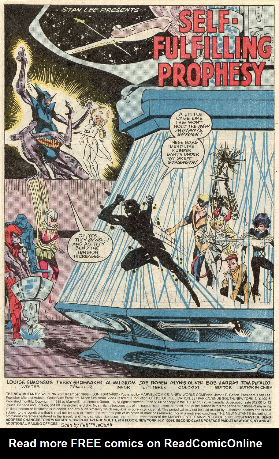 The New Mutants Issue #70 #77 - English 2