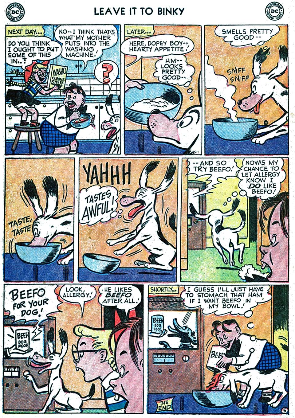 Read online Leave it to Binky comic -  Issue #30 - 34