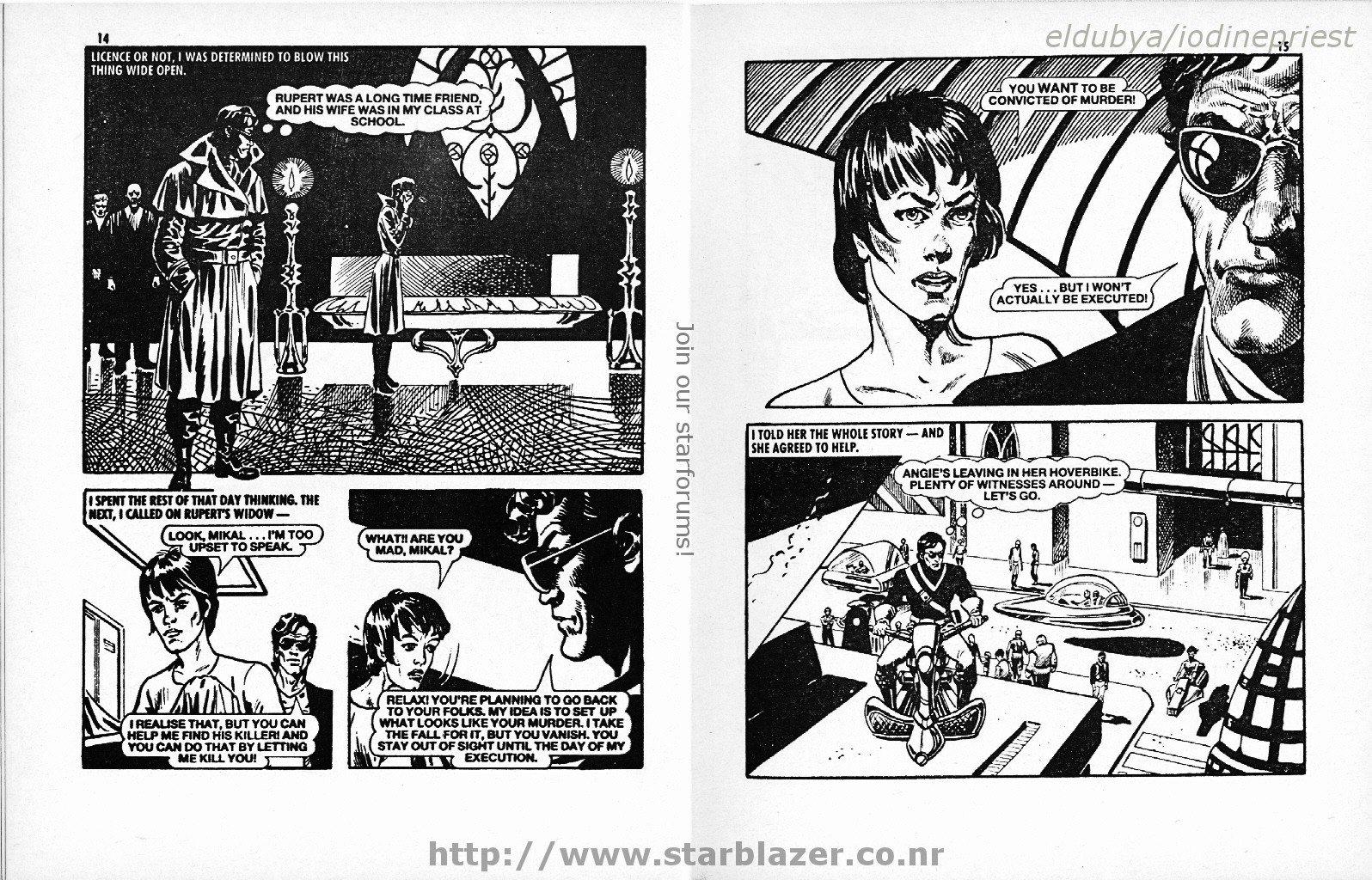 Read online Starblazer comic -  Issue #207 - 9