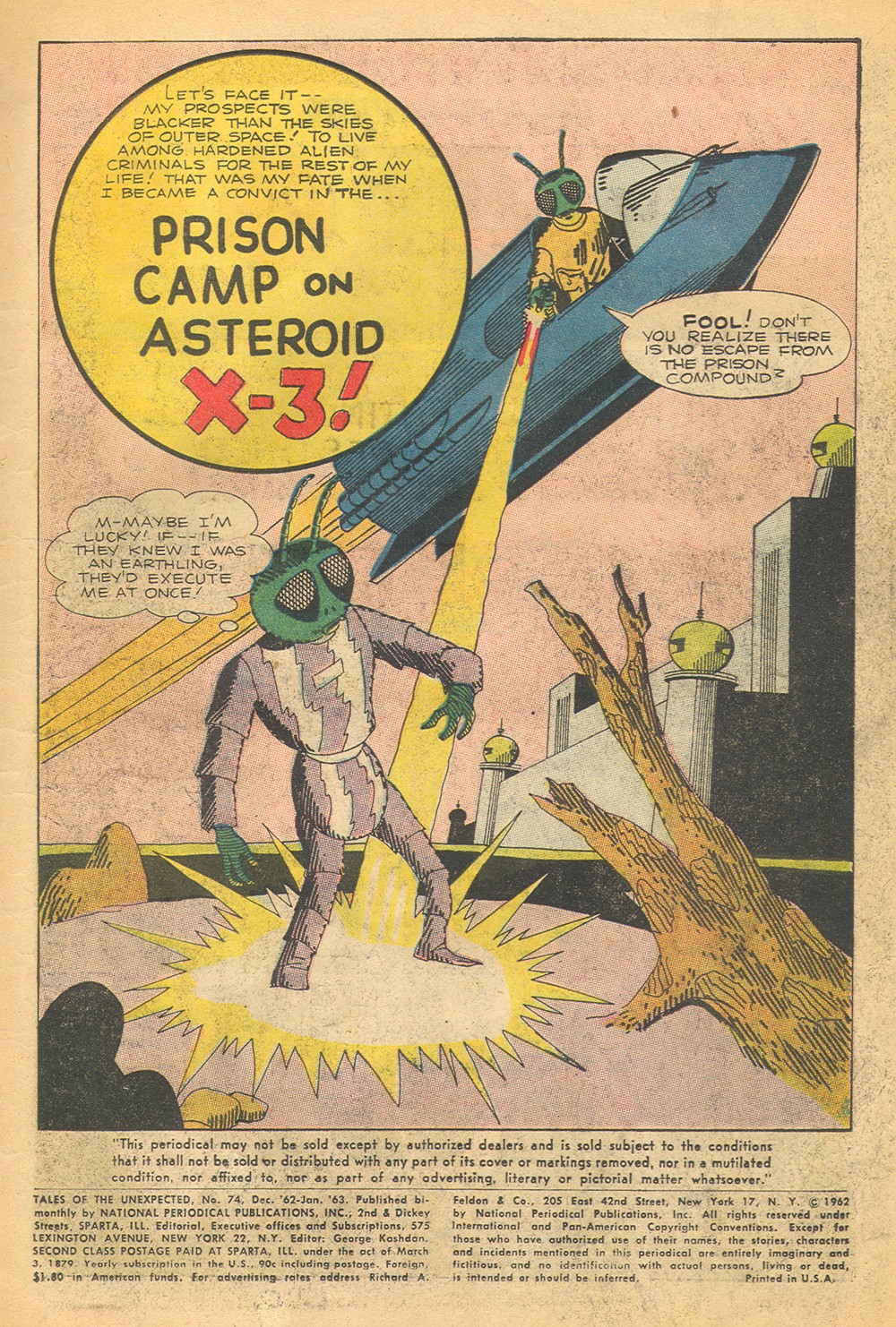 Read online Tales of the Unexpected comic -  Issue #74 - 3