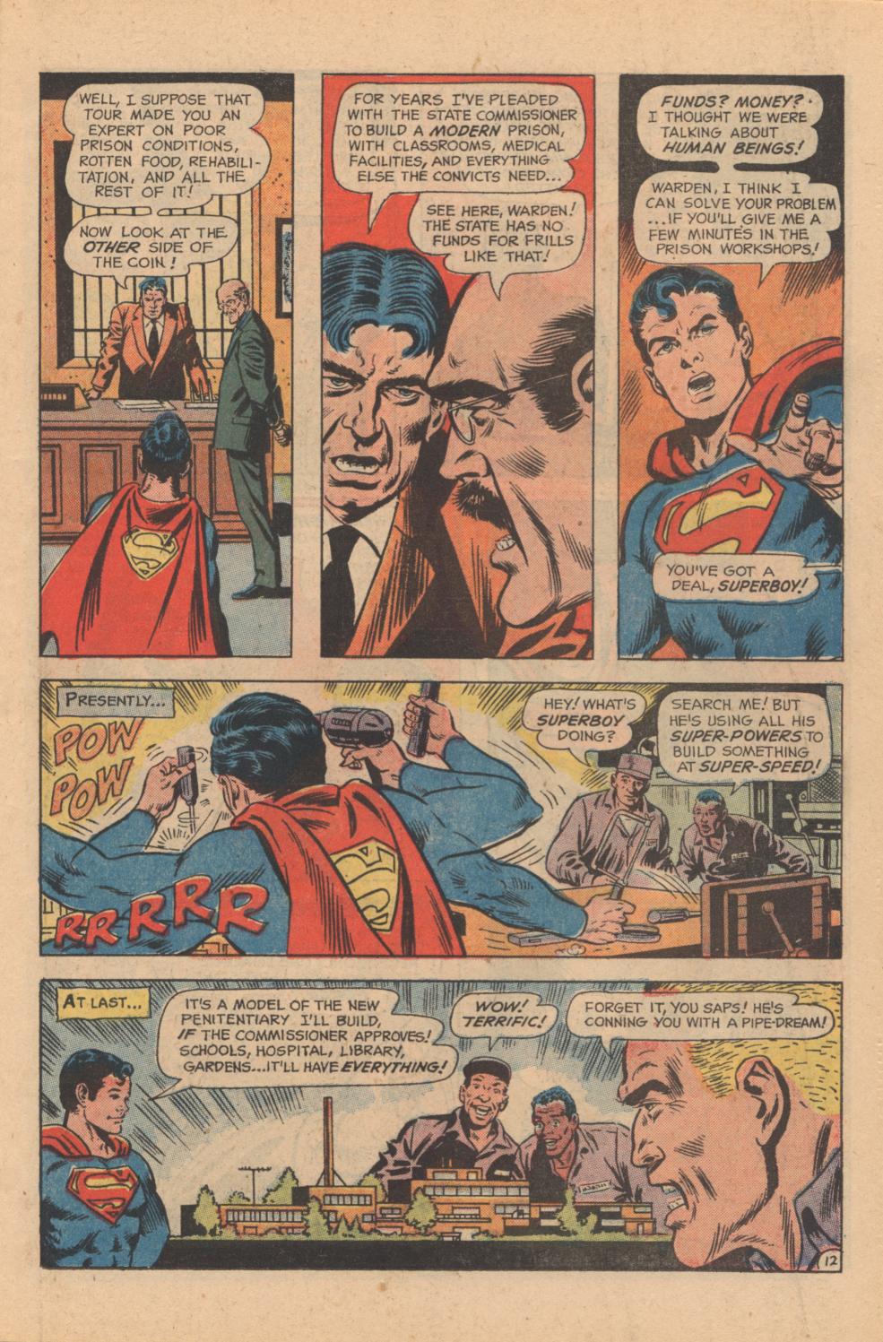 Read online Superboy (1949) comic -  Issue #186 - 13