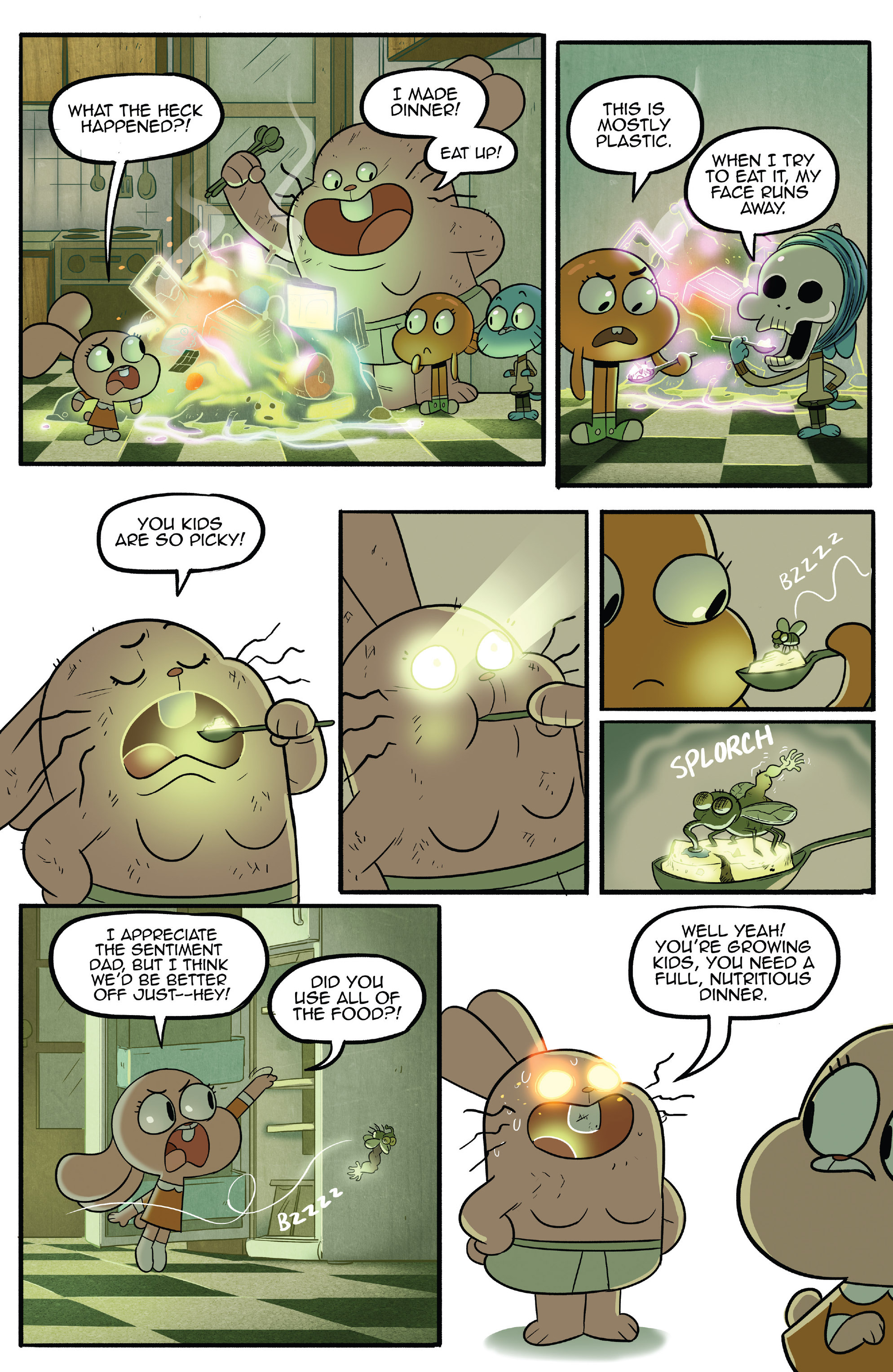 Read online The Amazing World of Gumball comic - Issue #4