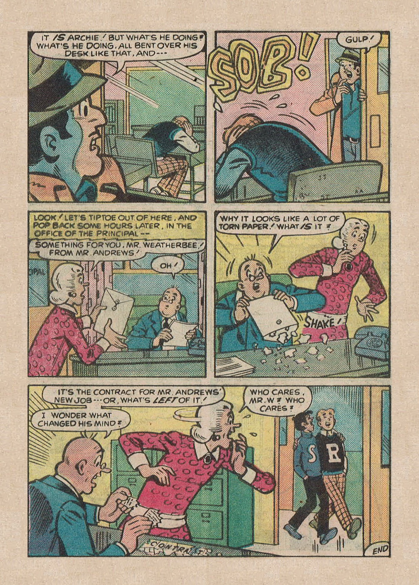 Read online Archie's Double Digest Magazine comic -  Issue #28 - 256