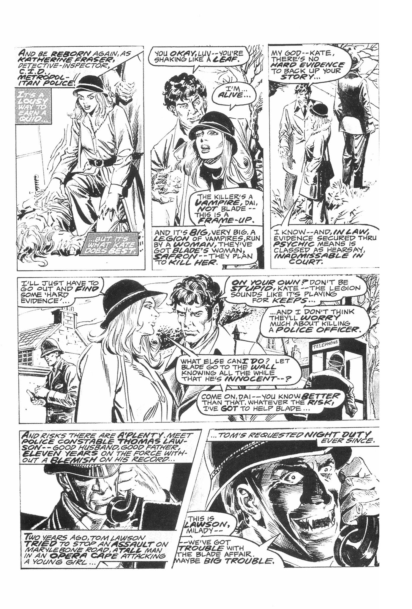 Read online Blade: Black & White comic -  Issue # TPB - 48