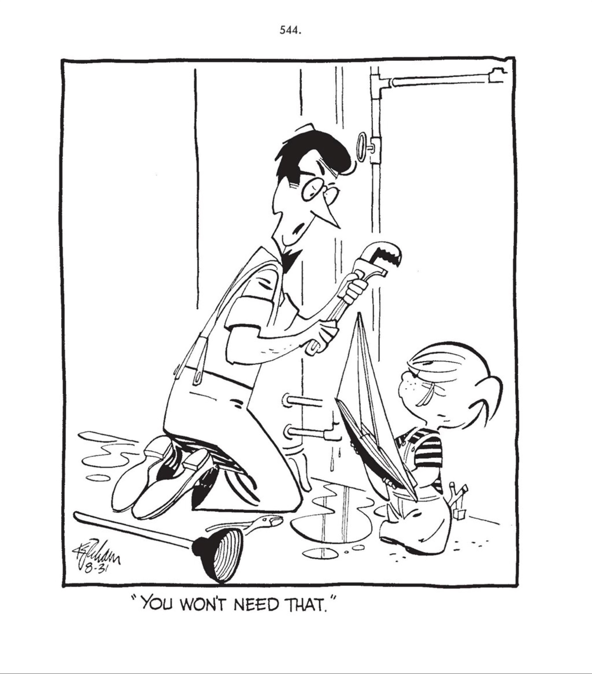 Read online Hank Ketcham's Complete Dennis the Menace comic -  Issue # TPB 2 (Part 6) - 70