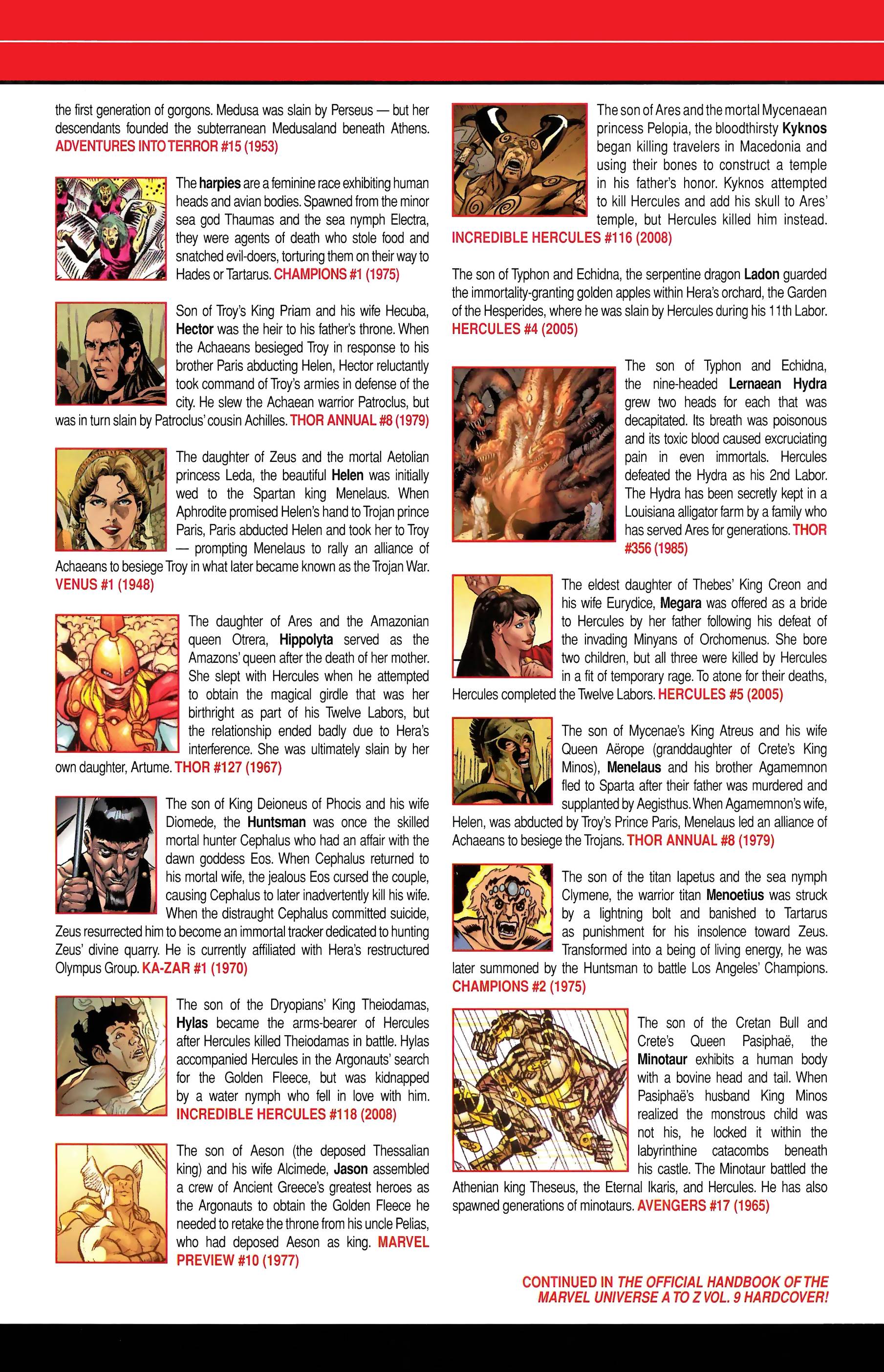Read online Official Handbook of the Marvel Universe A to Z comic -  Issue # TPB 8 (Part 2) - 140
