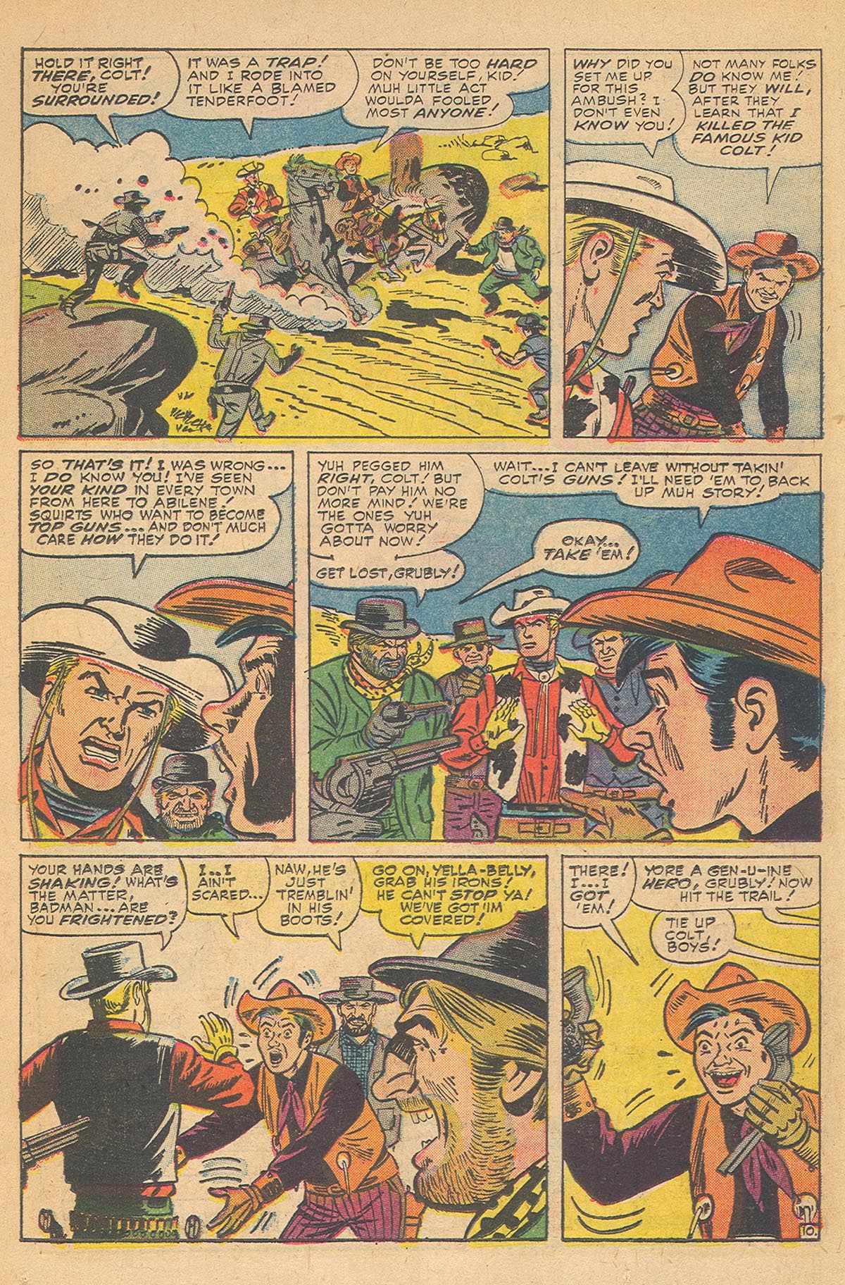 Read online Kid Colt Outlaw comic -  Issue #128 - 14