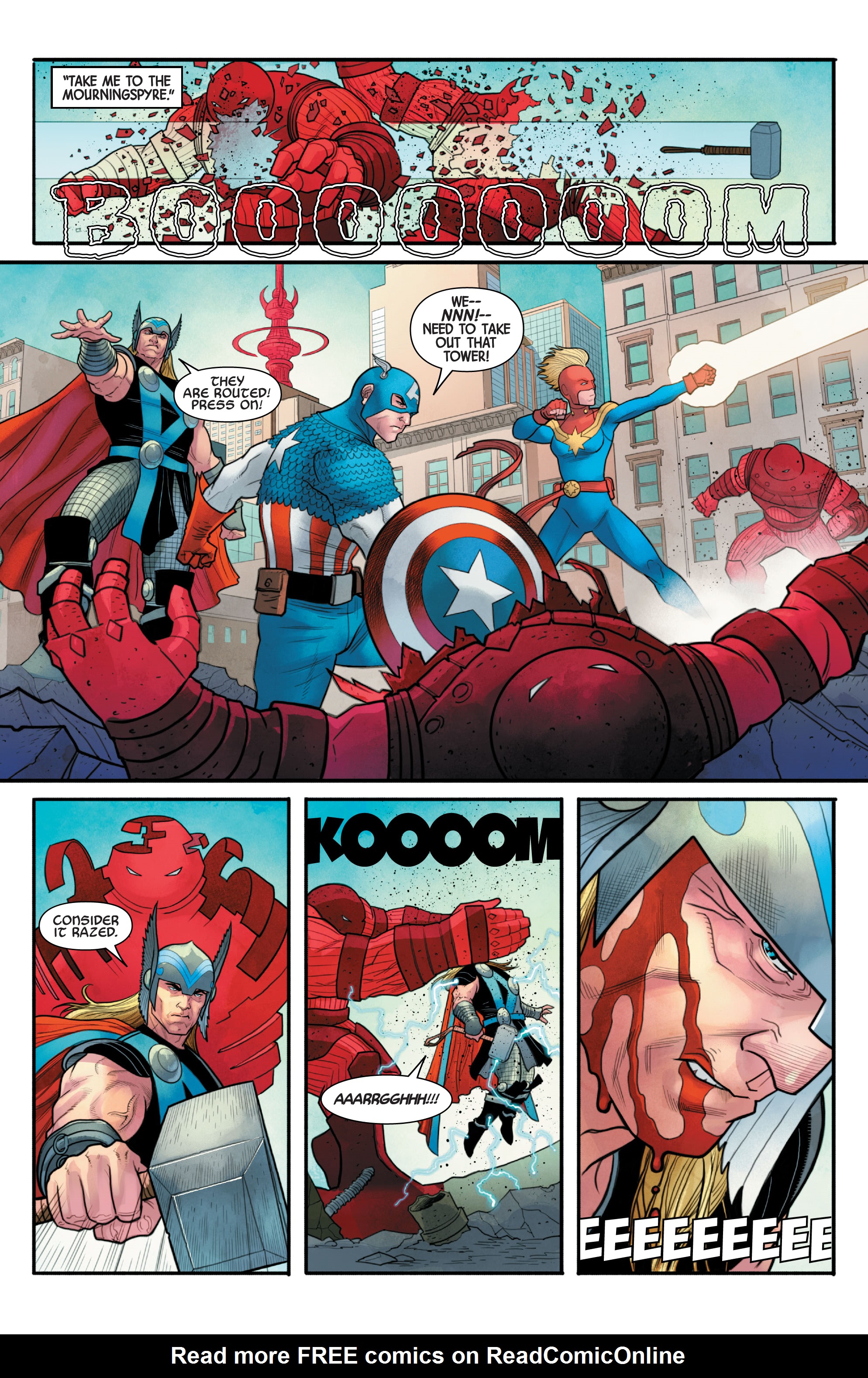 Read online Death of Doctor Strange: One-Shots comic -  Issue # Avengers - 21