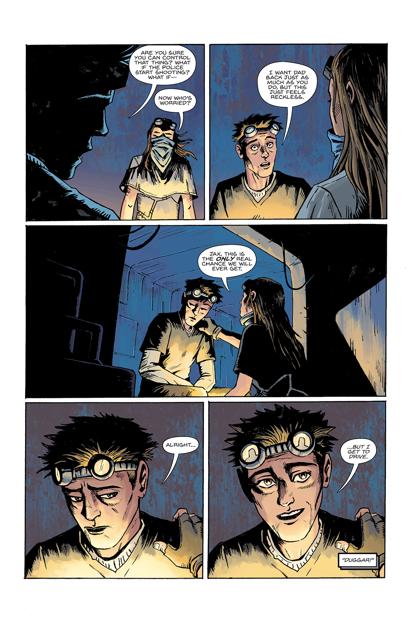 Read online Downcast comic -  Issue #2 - 7