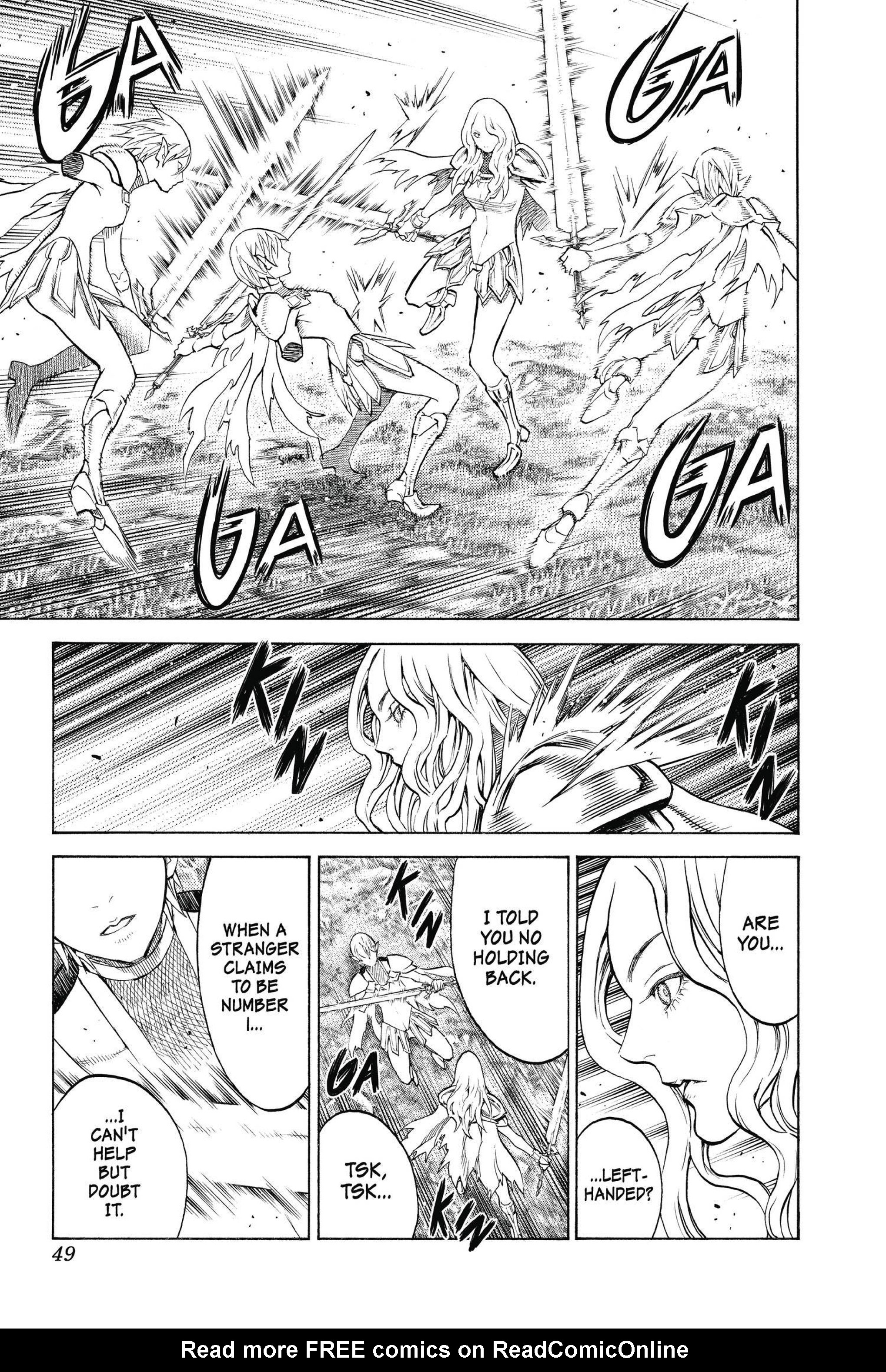 Read online Claymore comic -  Issue #27 - 45