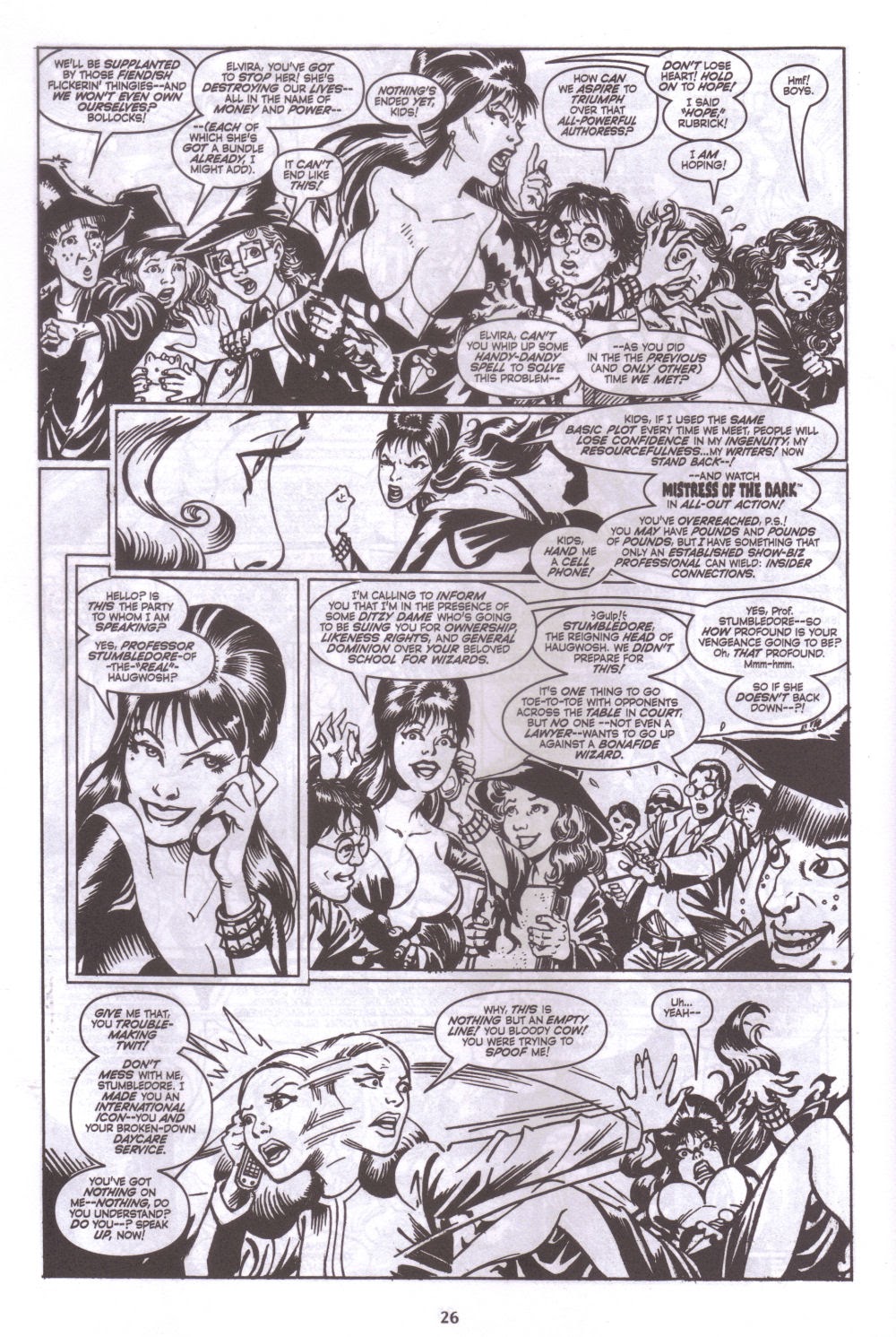 Read online Elvira, Mistress of the Dark comic -  Issue #154 - 23