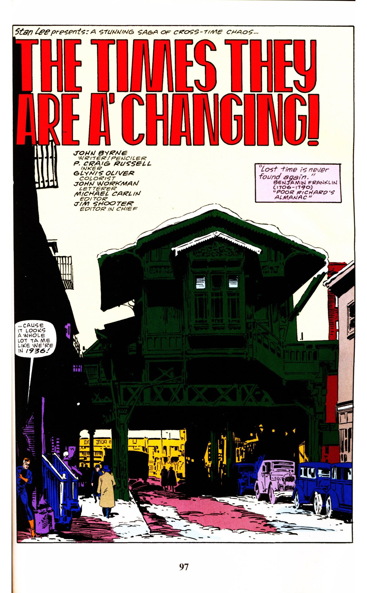 Read online Fantastic Four Visionaries: John Byrne comic -  Issue # TPB 8 - 98