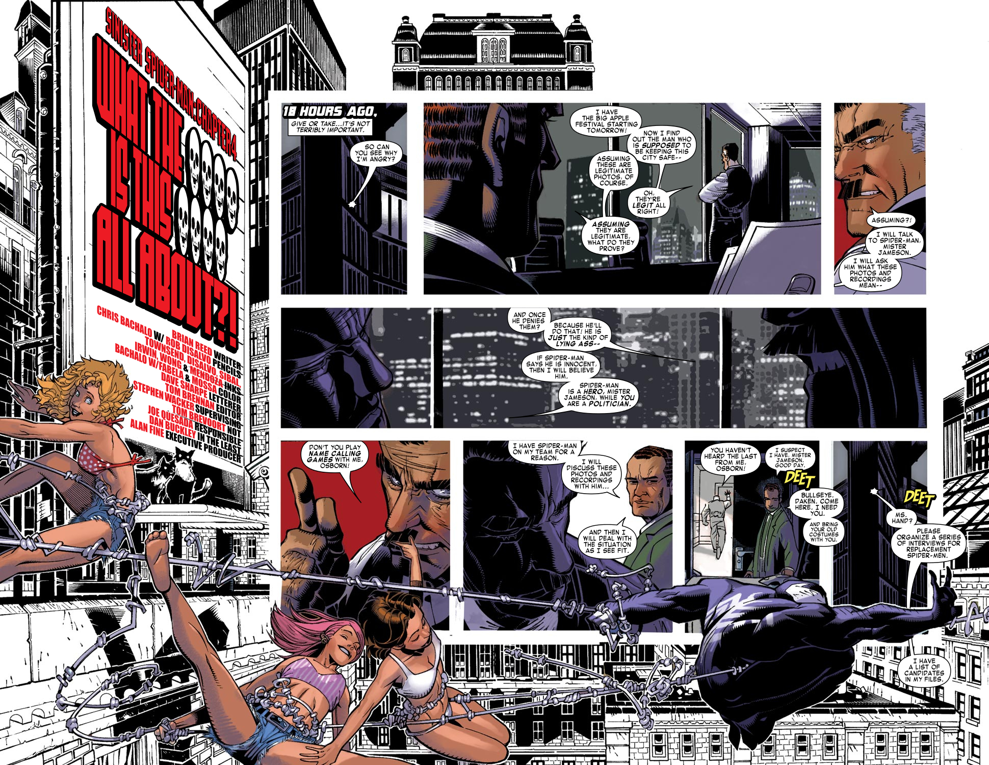 Read online Dark Reign: The Sinister Spider-Man comic -  Issue #4 - 4