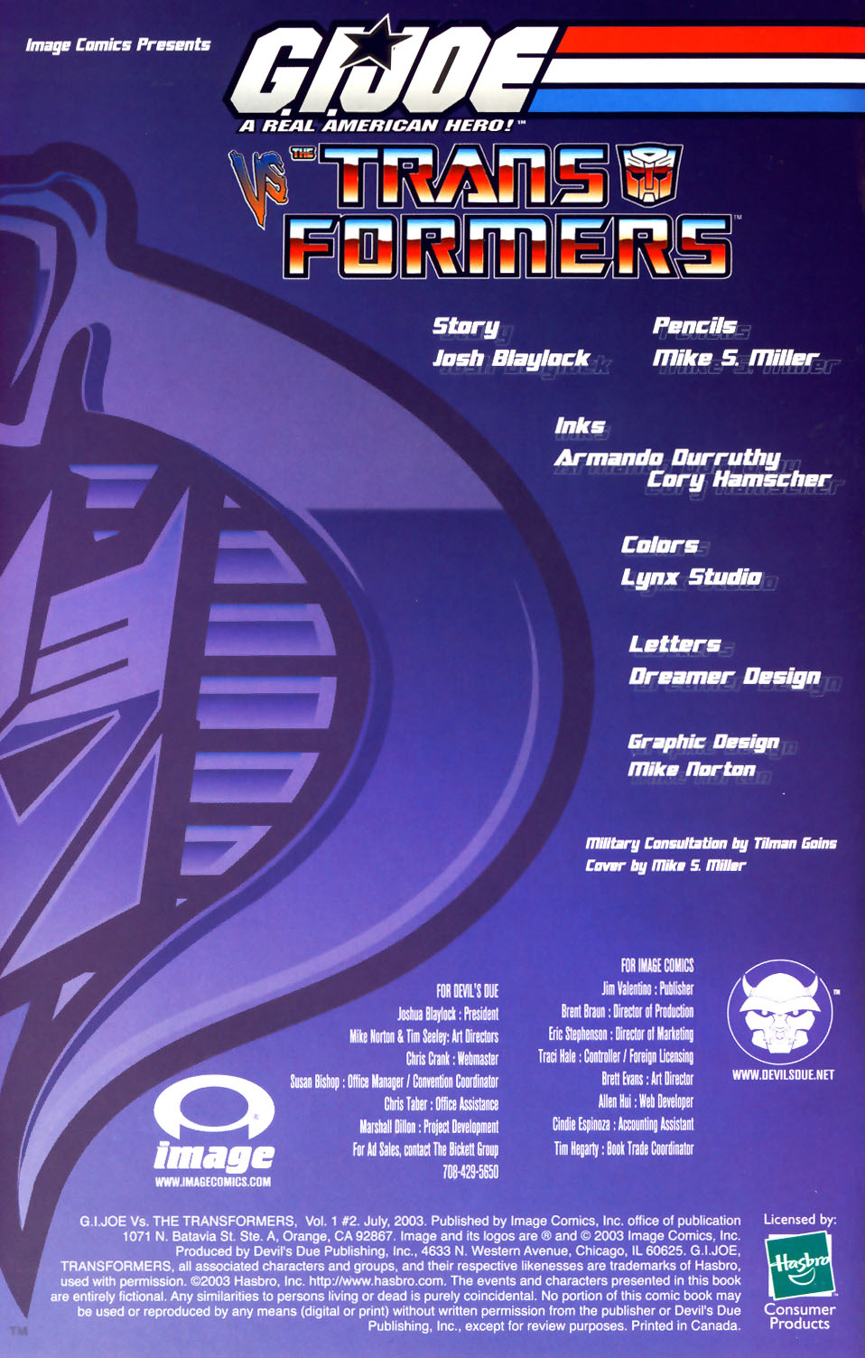 Read online G.I. Joe vs. The Transformers comic -  Issue #2 - 3