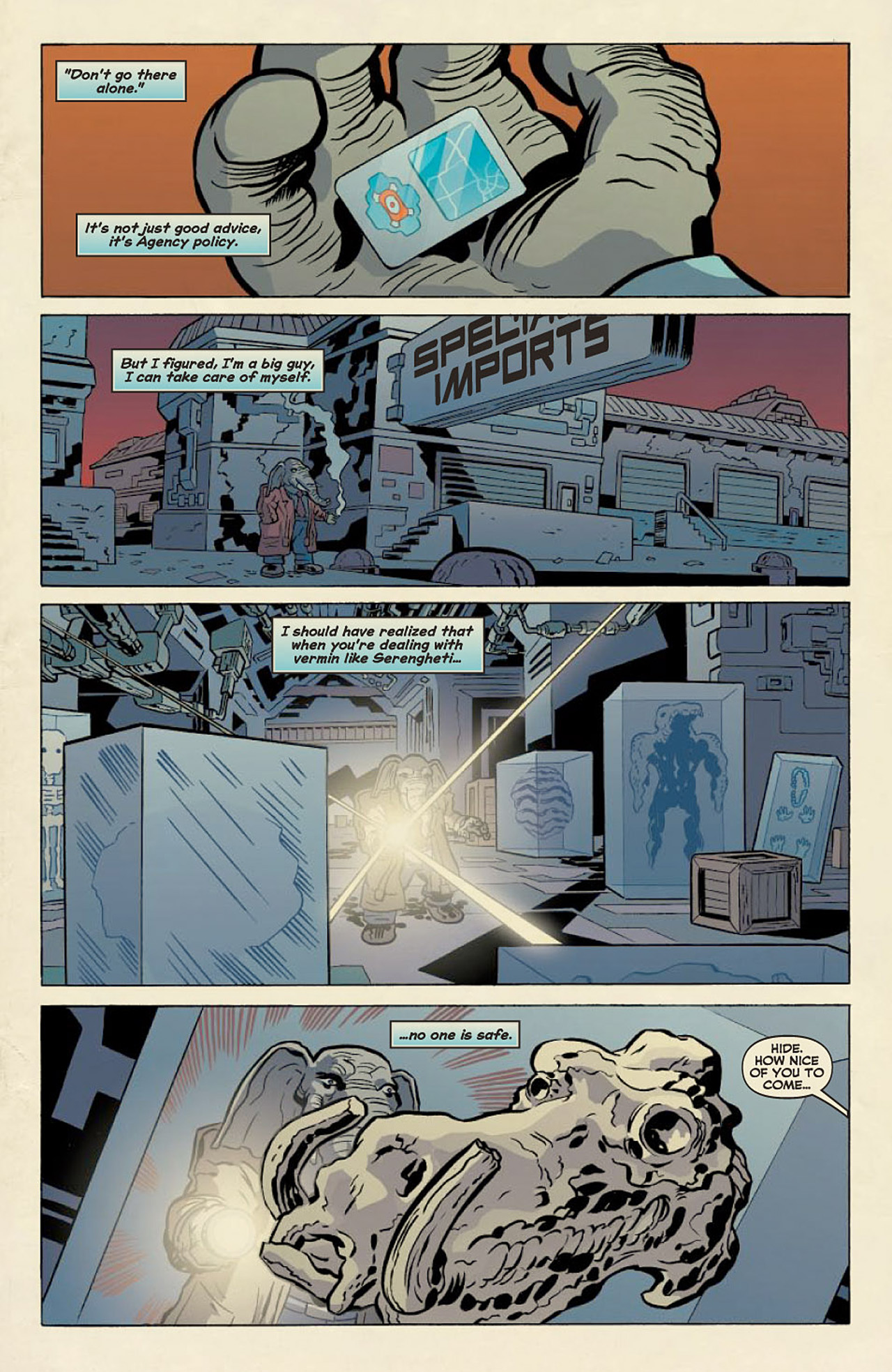 Read online Elephantmen comic -  Issue #3 - 8