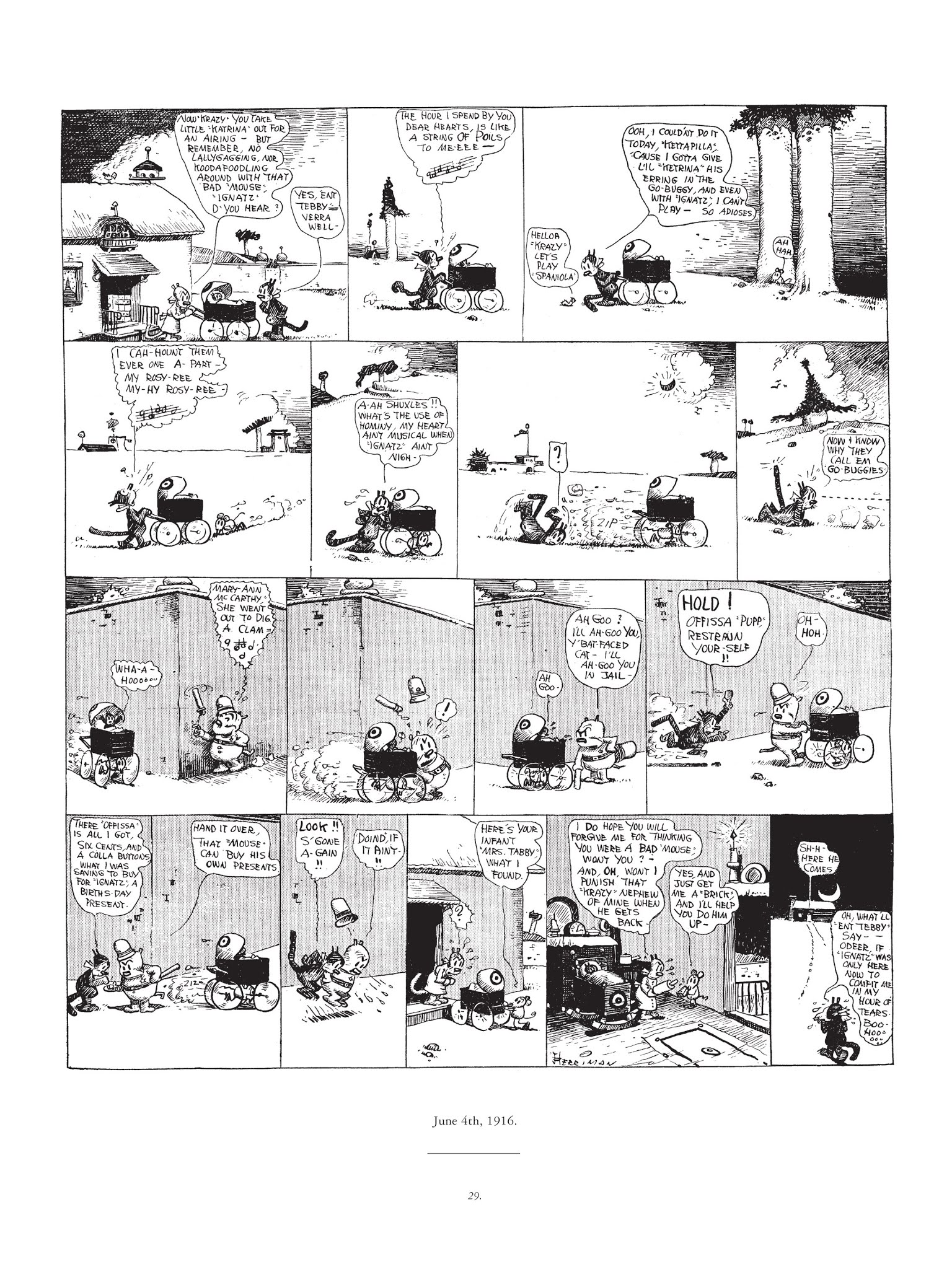 Read online Krazy & Ignatz comic -  Issue # TPB 1 - 29