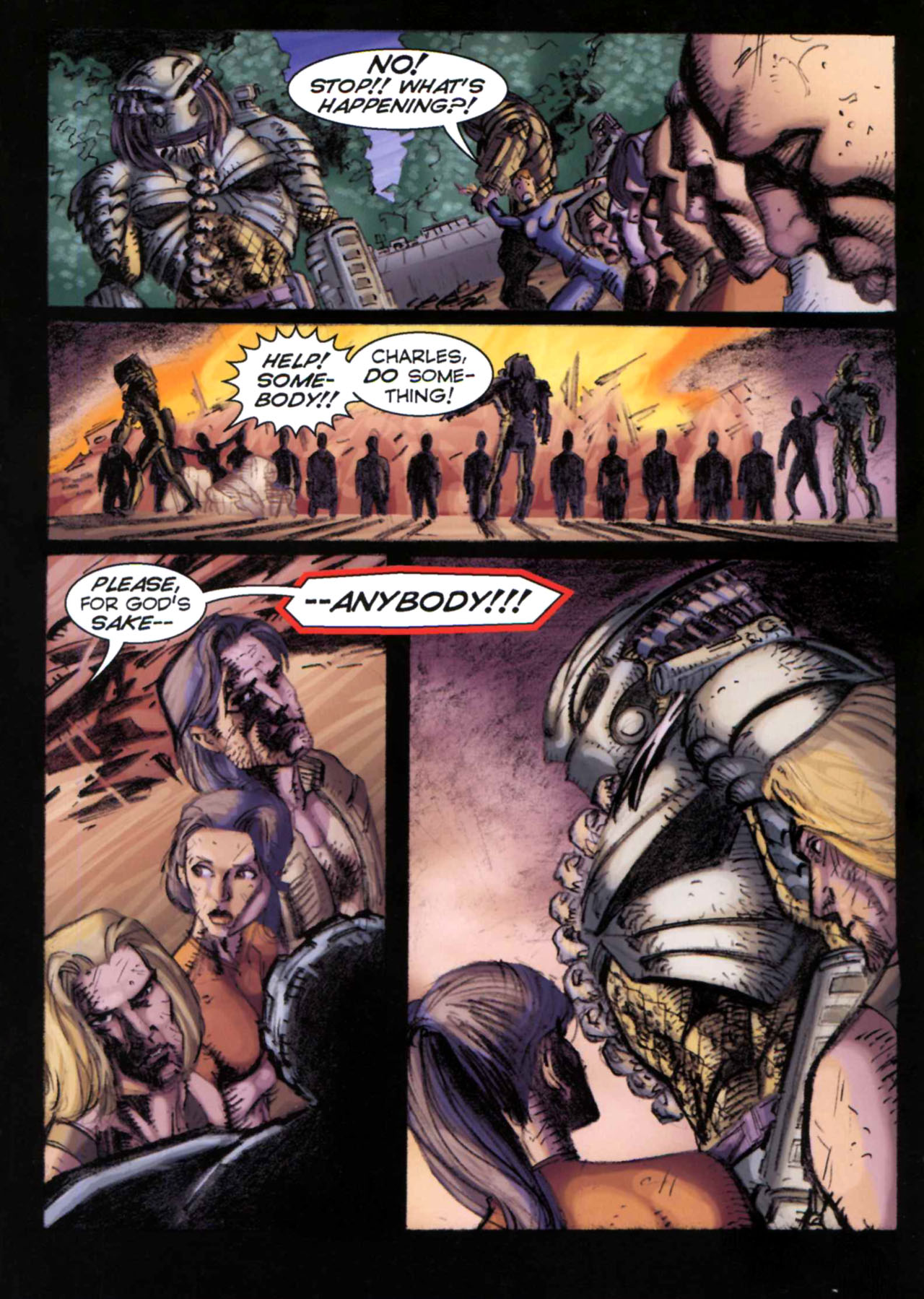 Read online Alien Vs. Predator: Civilized Beasts comic -  Issue # TPB - 43