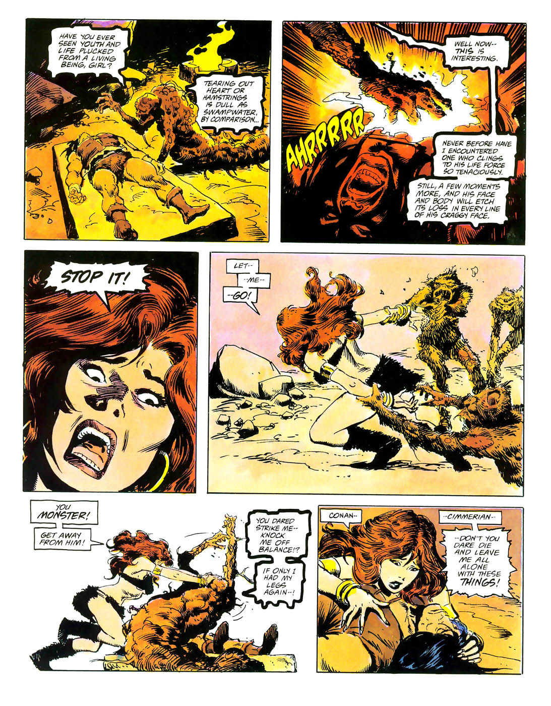 Read online Marvel Graphic Novel comic -  Issue #69 - Conan - The Rogue - 58