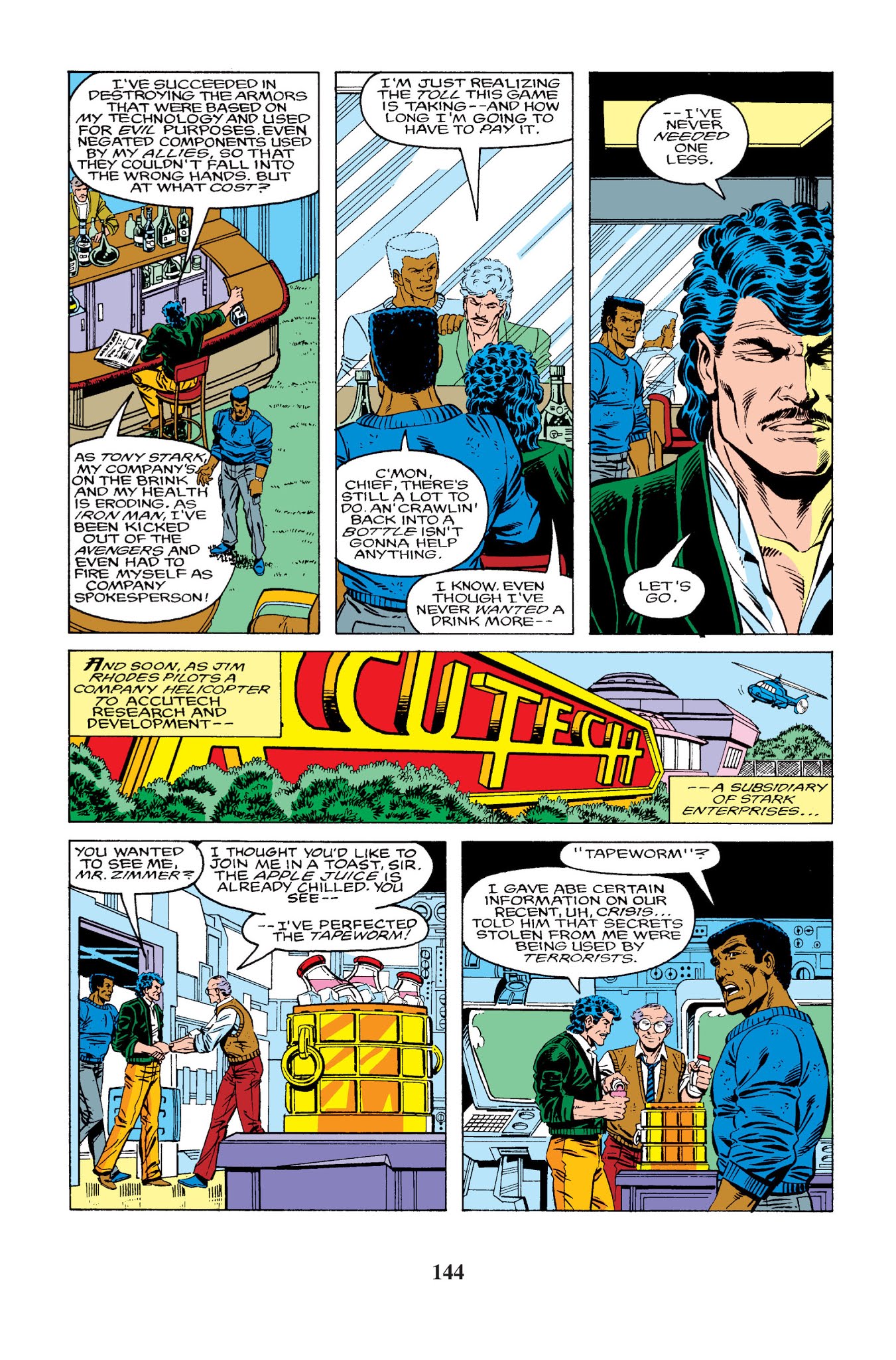 Read online Iron Man Epic Collection comic -  Issue # Stark Wars (Part 4) - 76