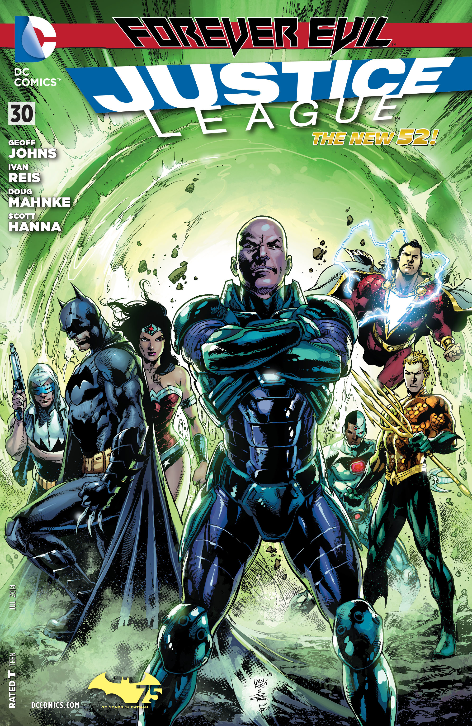 Read online Justice League (2011) comic -  Issue #30 - 1