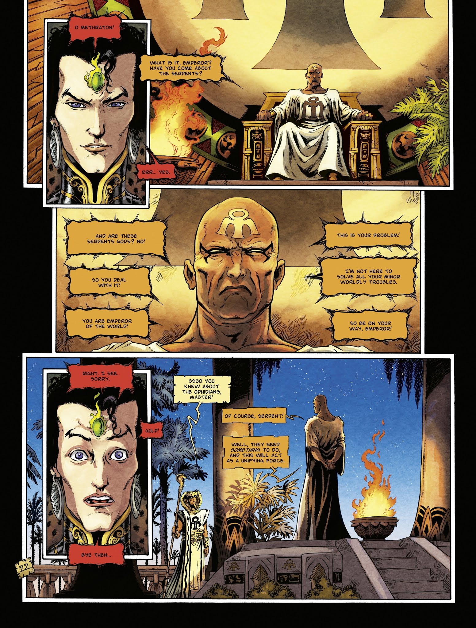 Read online The Black Moon Chronicles comic -  Issue #16 - 24