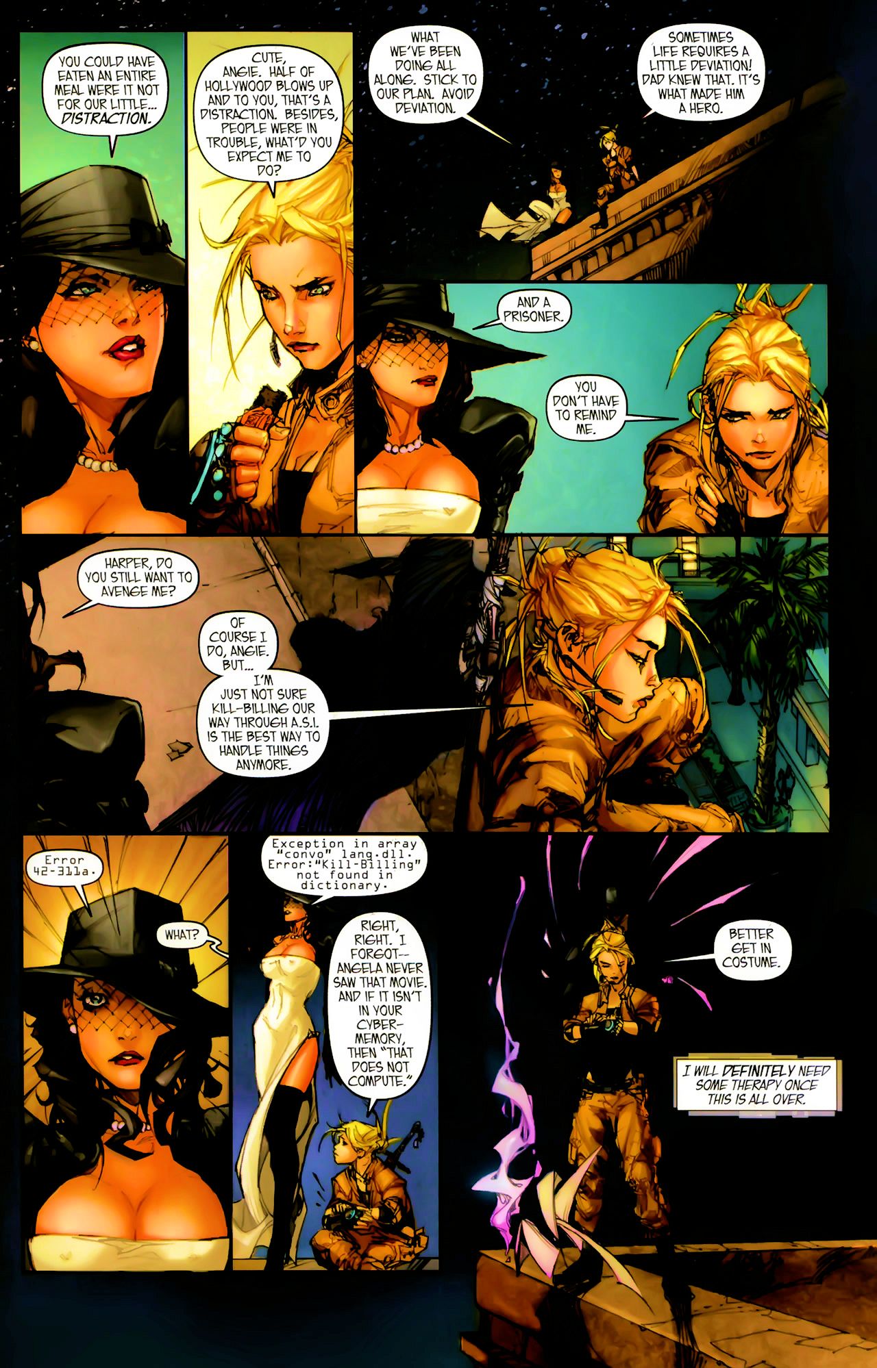 Read online Madame Mirage comic -  Issue #4 - 7